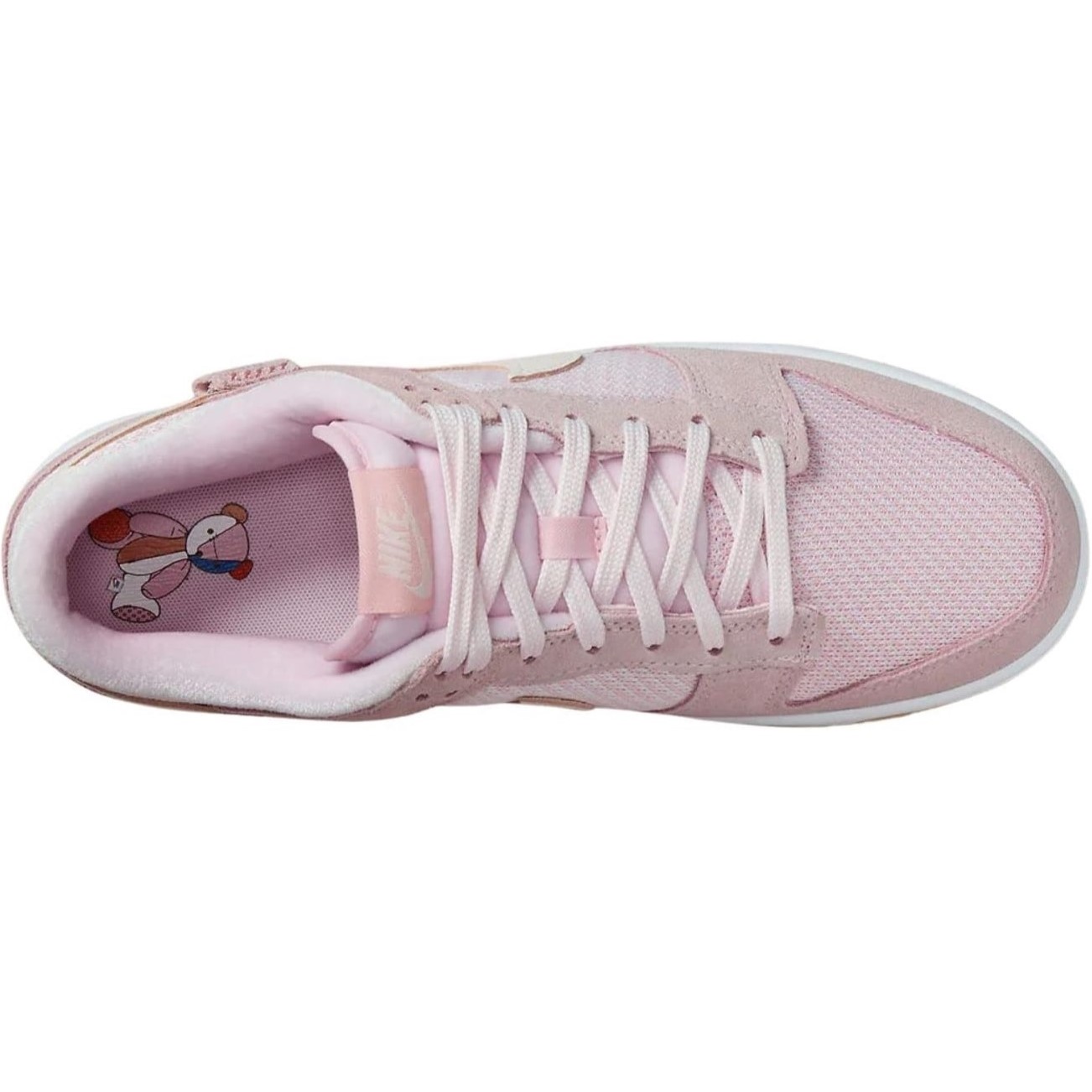 Giày Nike nữ Dunk Low Teddy Bear Light Soft Pink DZ5318-640 11