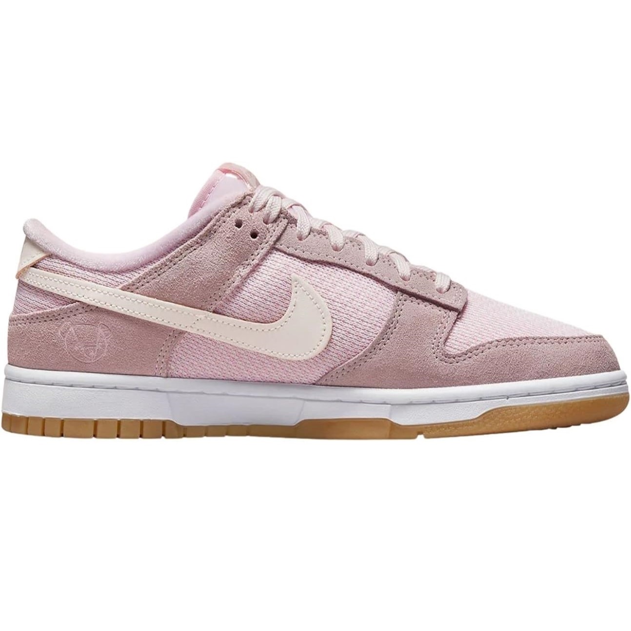 Giày Nike nữ Dunk Low Teddy Bear Light Soft Pink DZ5318-640 14