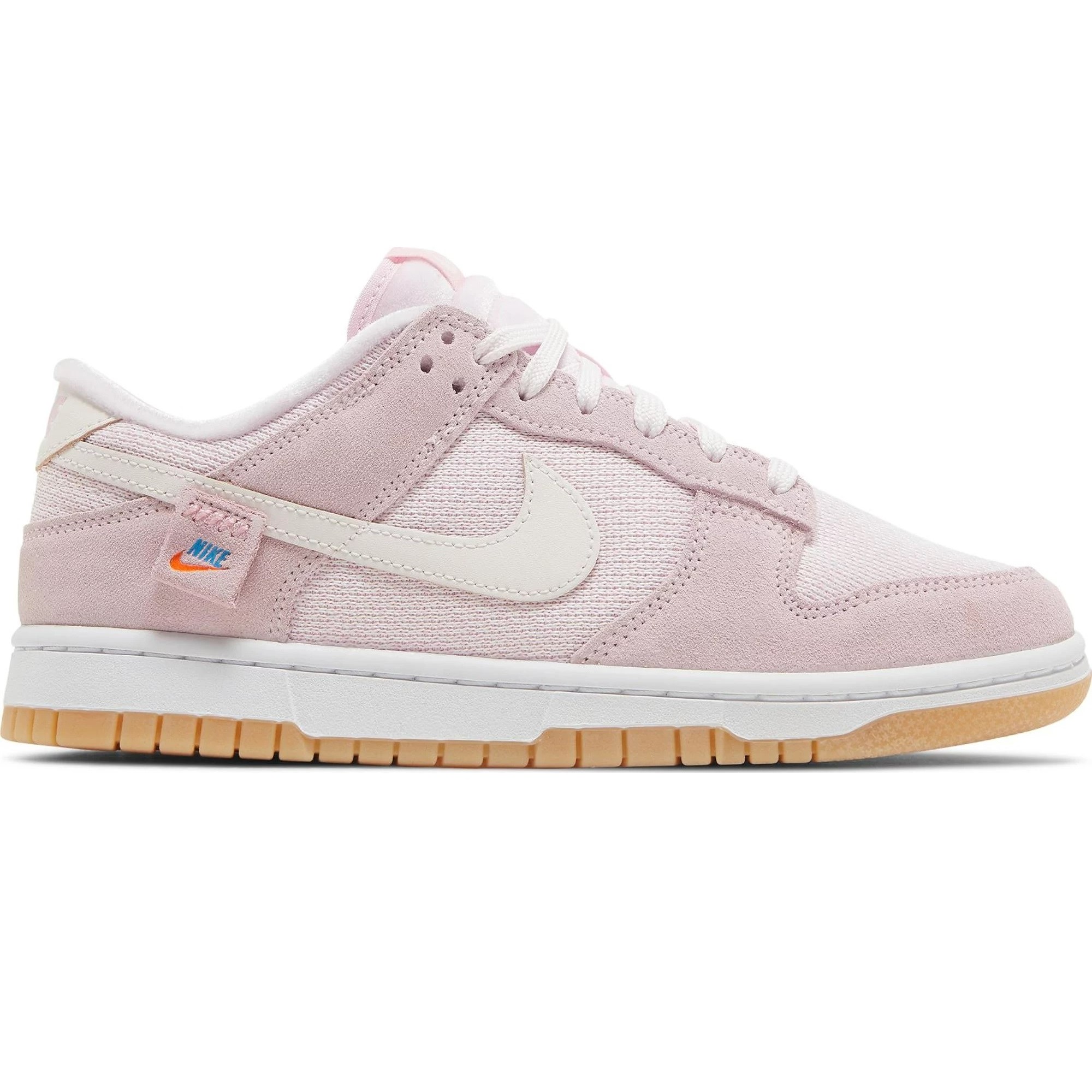 Giày Nike nữ Dunk Low Teddy Bear Light Soft Pink DZ5318-640 15