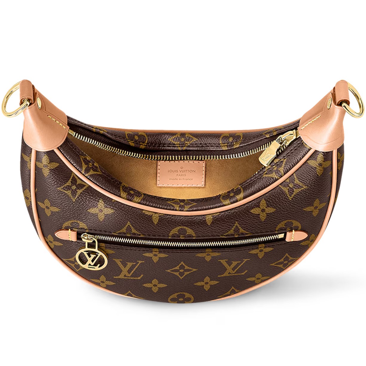 Túi LV Nữ Louis Vuitton Loop Monogram Canvas M81098 Màu Nâu 14