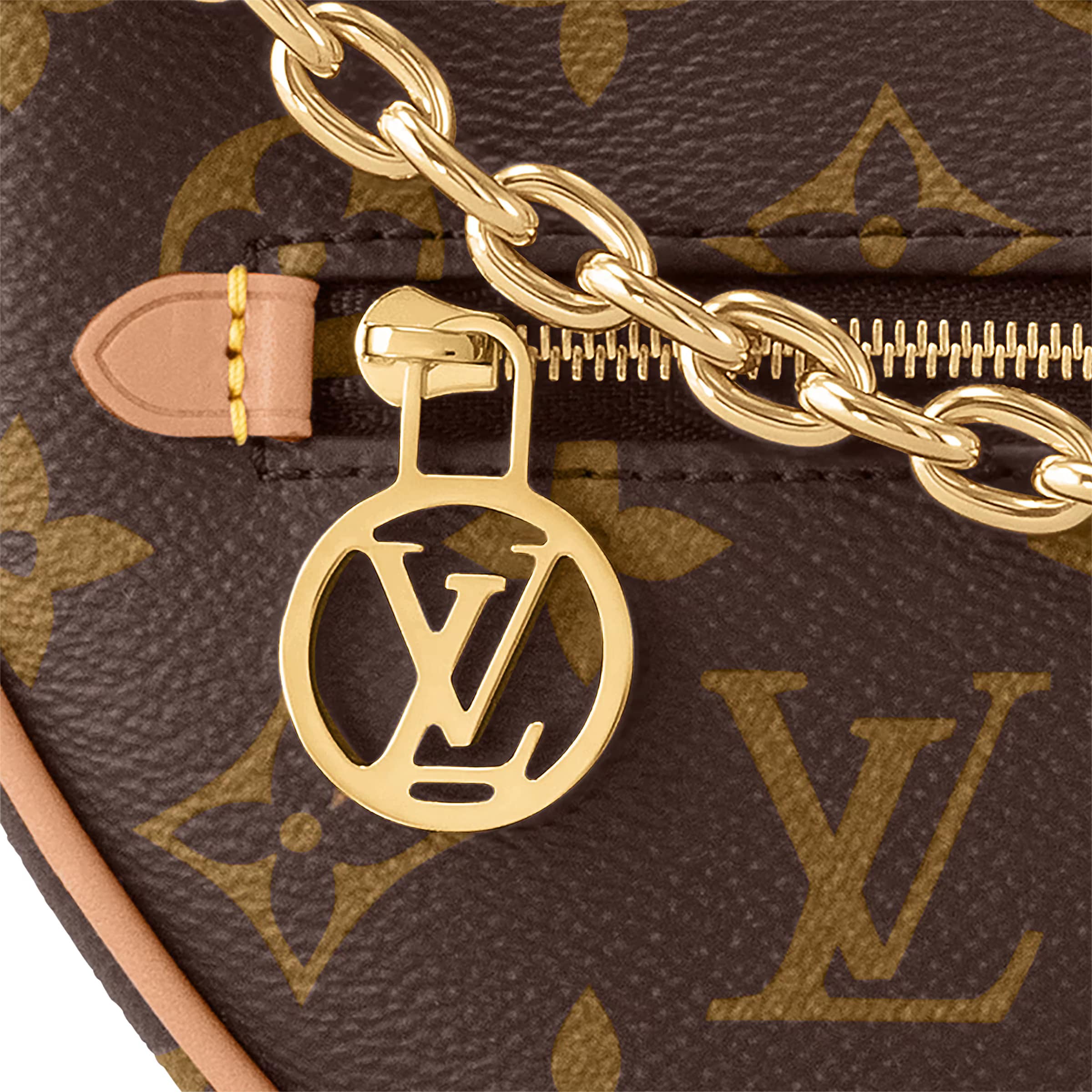 Túi LV Nữ Louis Vuitton Loop Monogram Canvas M81098 Màu Nâu 20