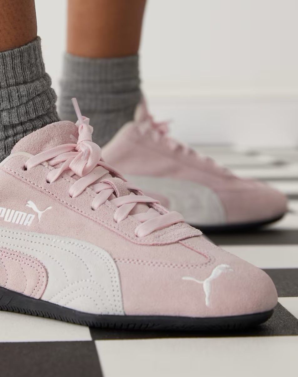 Giày Puma nữ Speedcat OG Sneakers Whisp Of Pink-PUMA White 400986_04 18