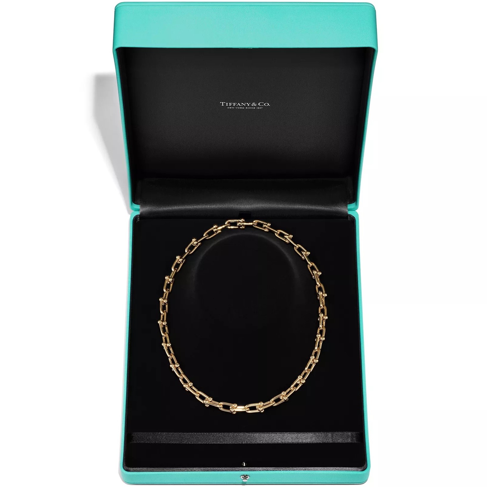 Vòng cổ Tiffany HardWear Medium Link Necklace in Yellow Gold 6