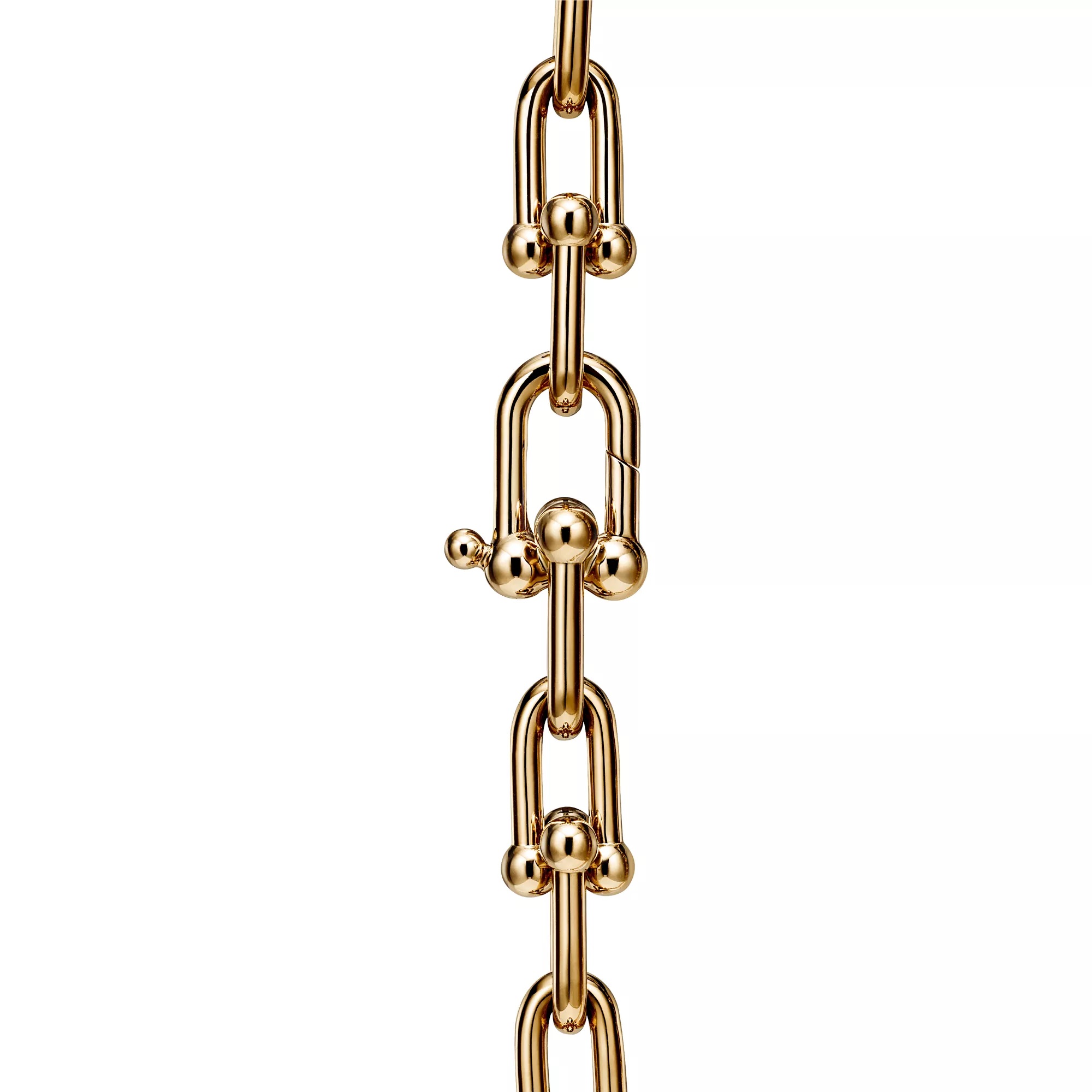 Vòng cổ Tiffany HardWear Medium Link Necklace in Yellow Gold 5