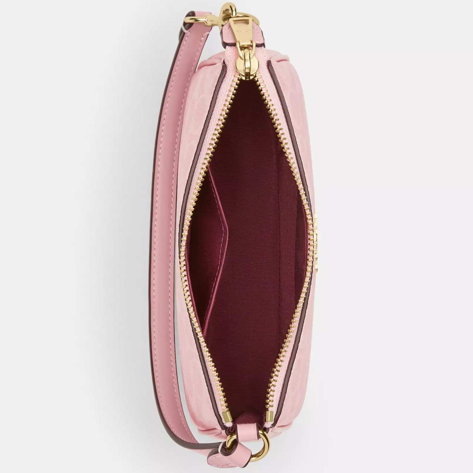Túi Kẹp nách Coach Nolita 19 In Signature Canvas Powder Pink CW426 6
