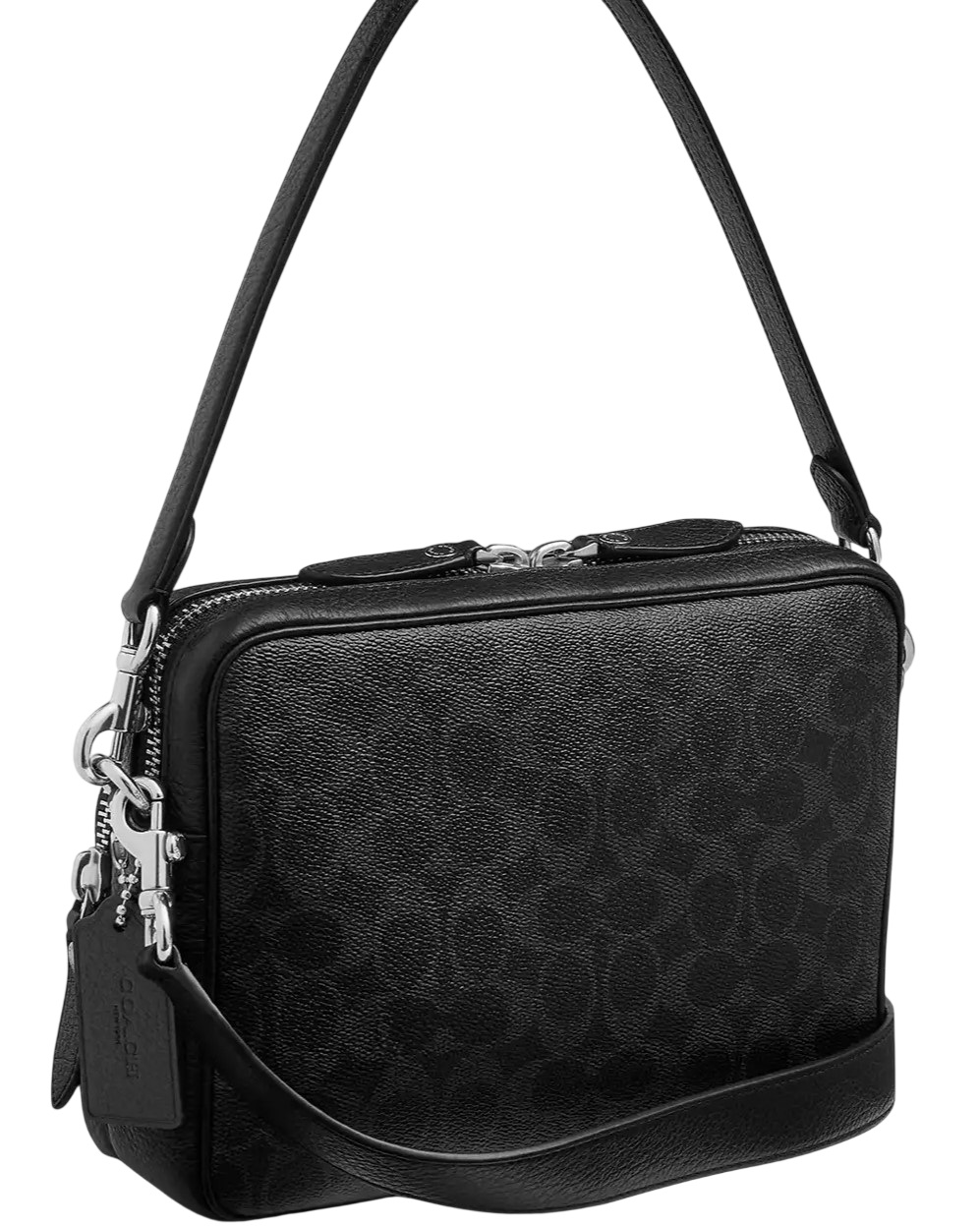 Túi Coach Dakota Crossbody Bag In Signature Canvas Black CDS85 1
