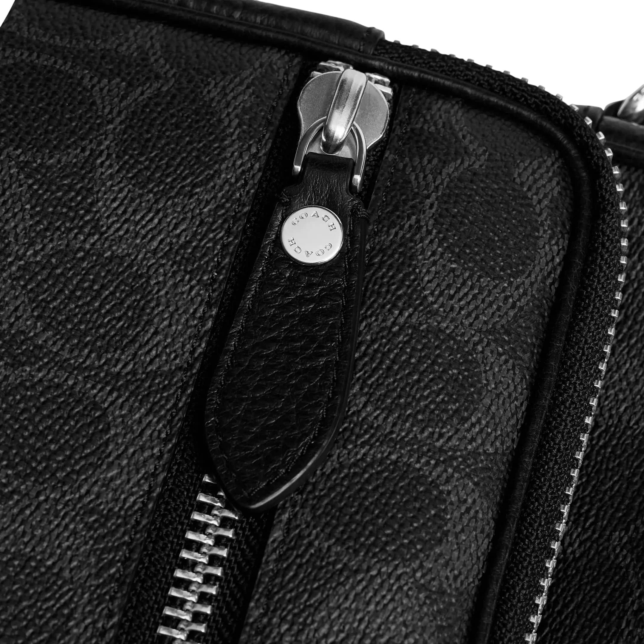 Túi Coach Dakota Crossbody Bag In Signature Canvas Black CDS85 4