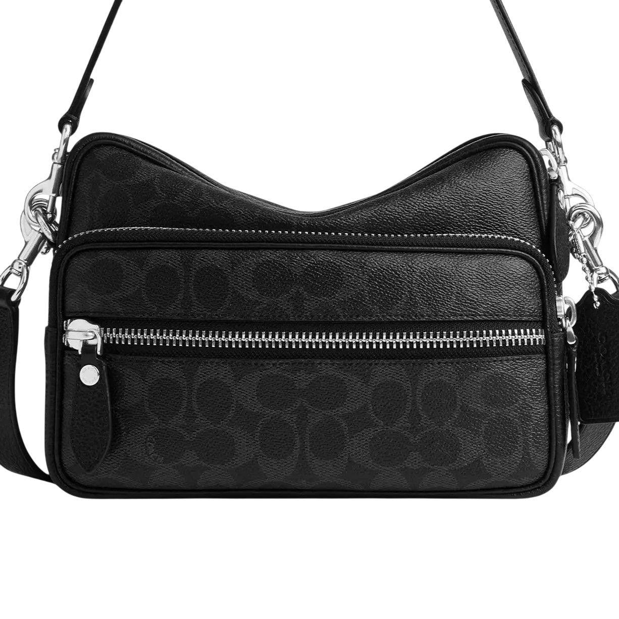 Túi Coach Dakota Crossbody Bag In Signature Canvas Black CDS85 5