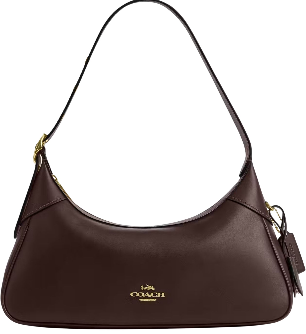 Túi đeo vai Coach Ella Small Shoulder Bag Espresso CDV35 1