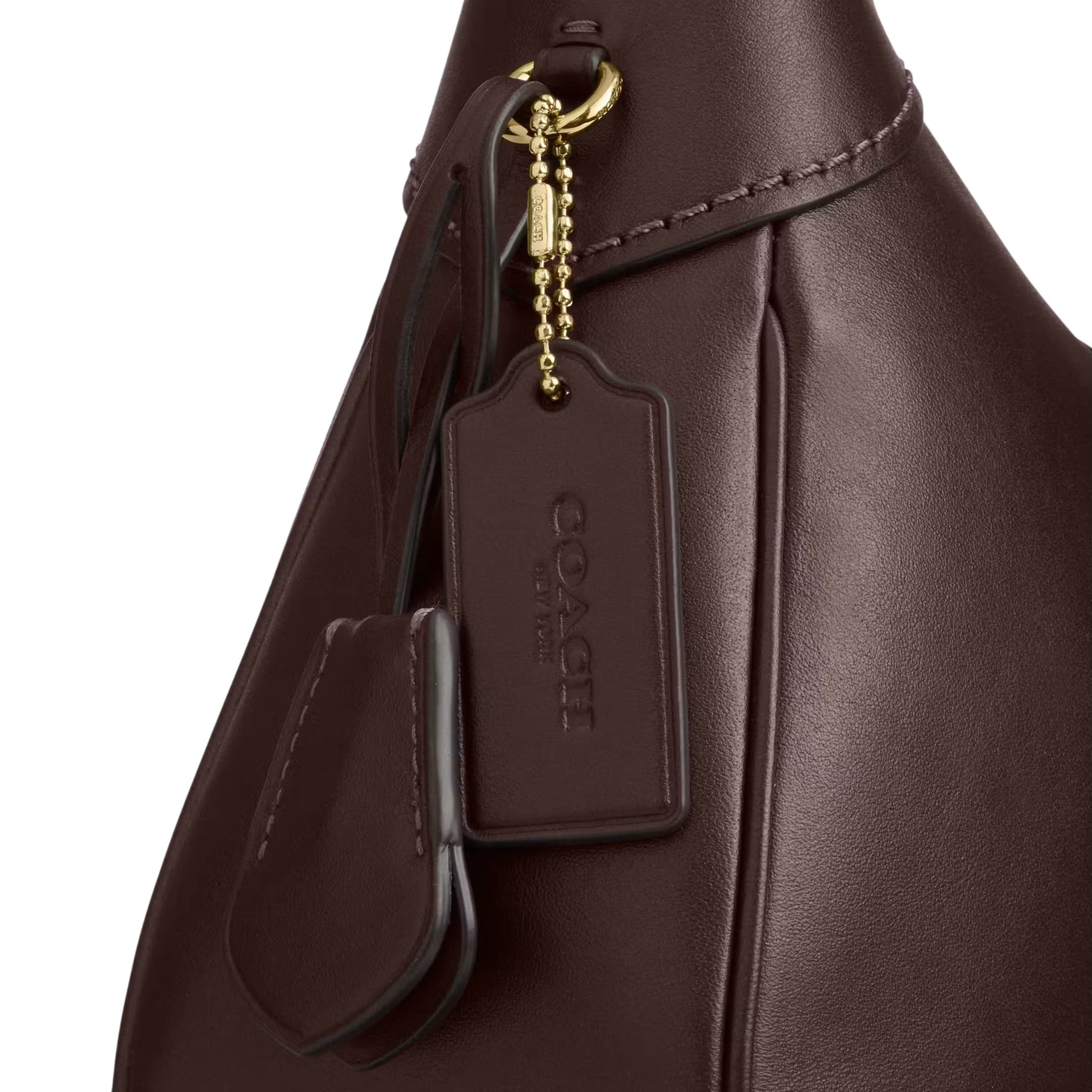 Túi đeo vai Coach Ella Small Shoulder Bag Espresso CDV35 8