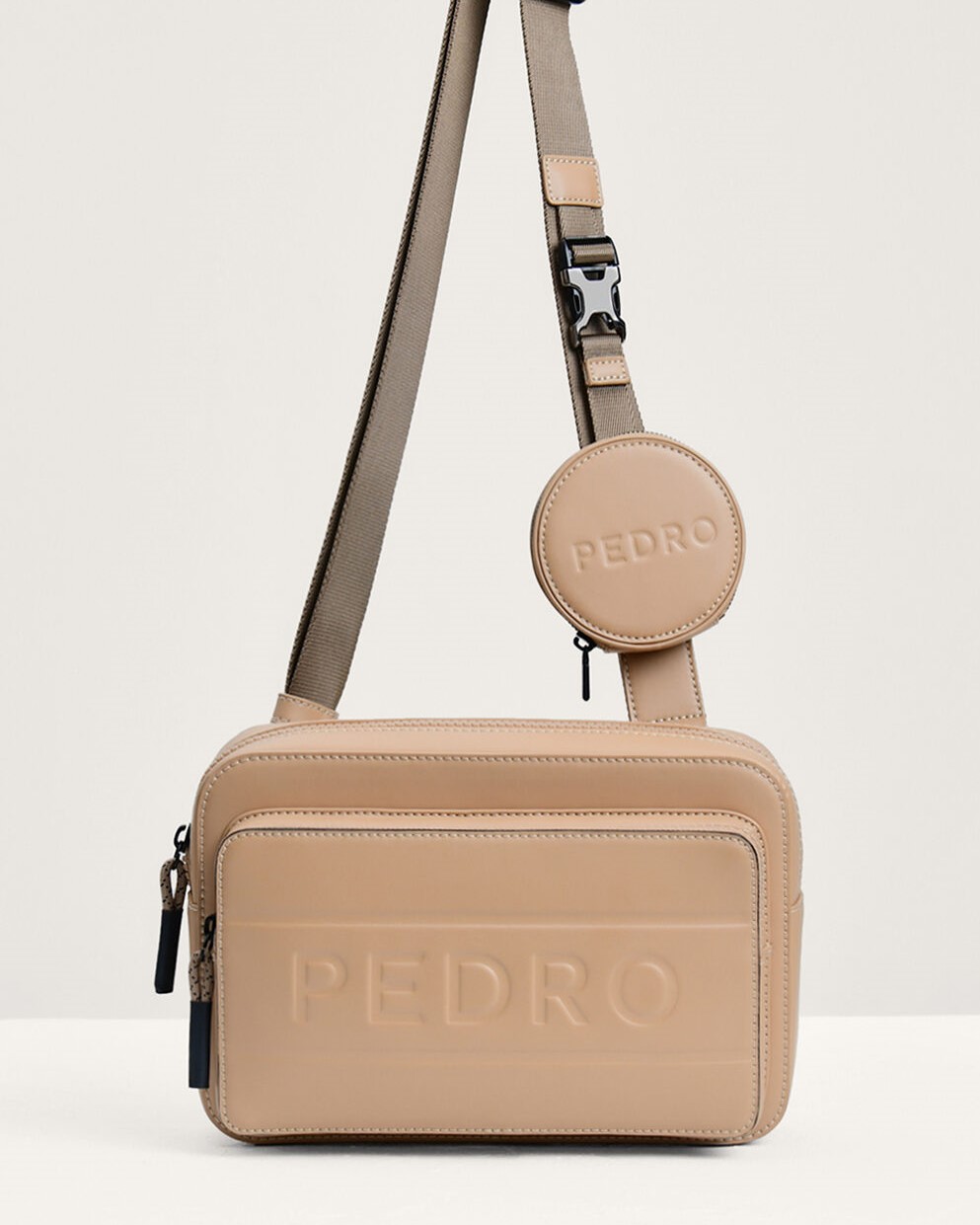 Túi nam Pedro Casual Sling Bag Crossbody Bag with Mini Pouch