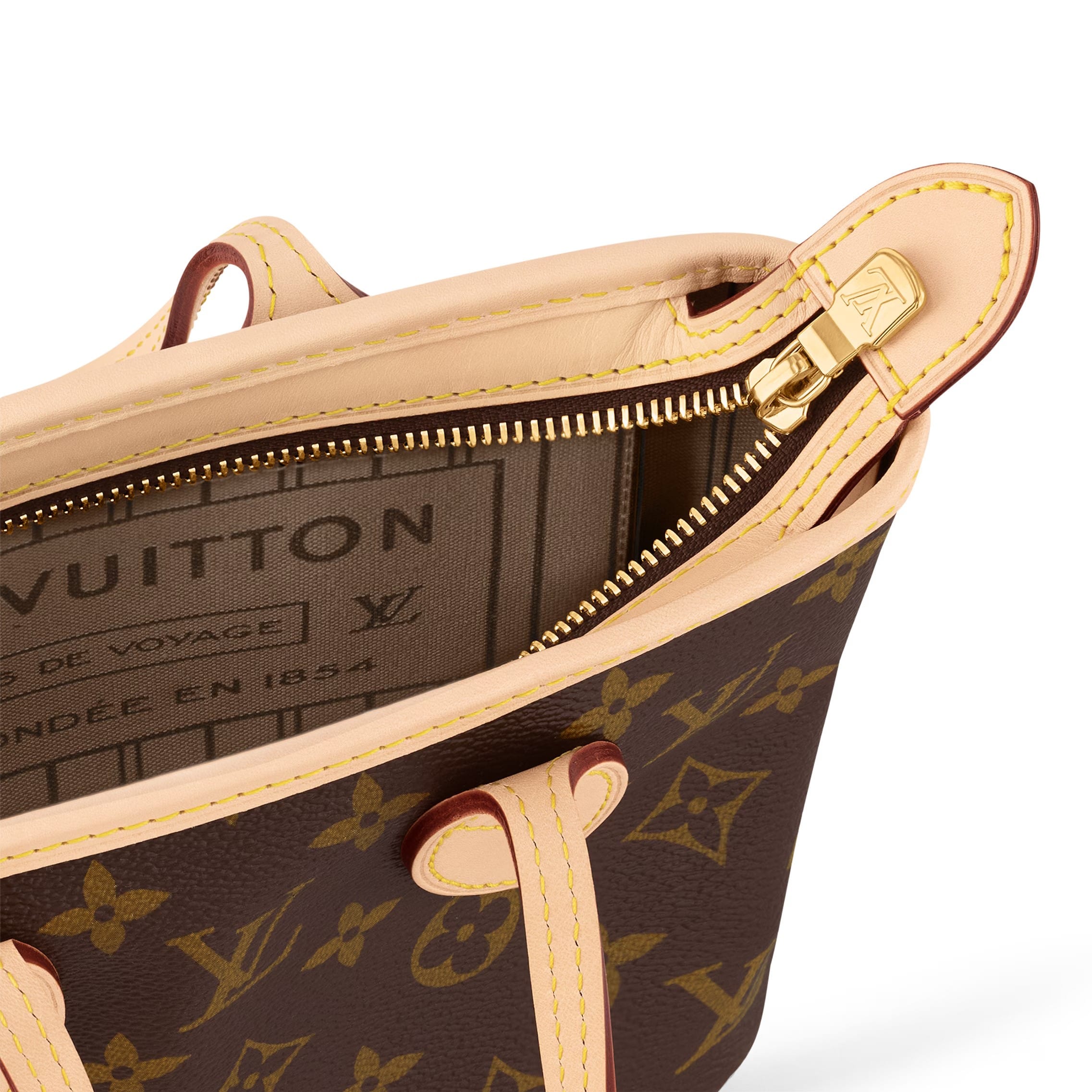 TÚI XÁCH NỮ LOUIS VUITTON NEVERFULL BB MONOGRAM CANVAS BEIGE M46705 3