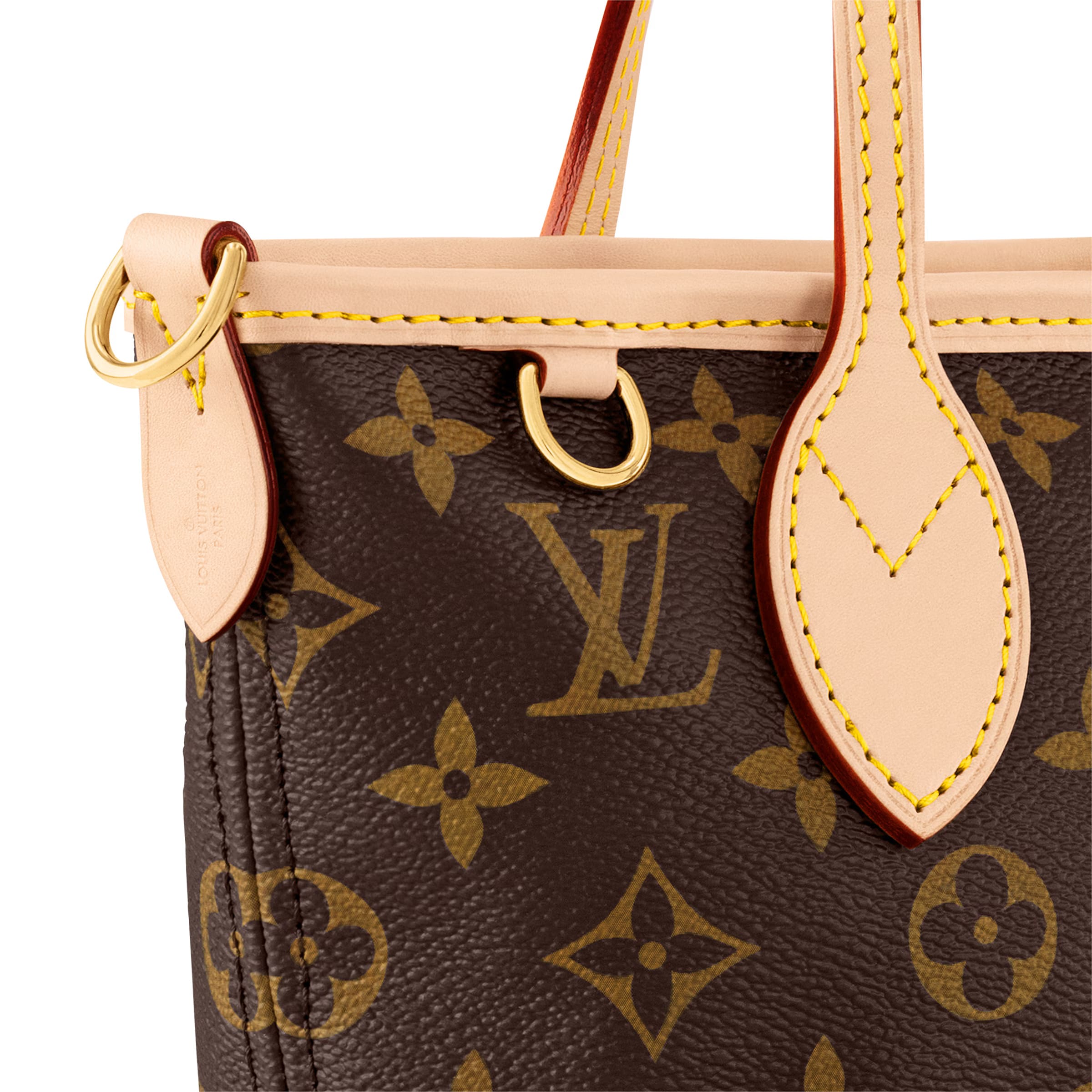 TÚI XÁCH NỮ LOUIS VUITTON NEVERFULL BB MONOGRAM CANVAS BEIGE M46705 10