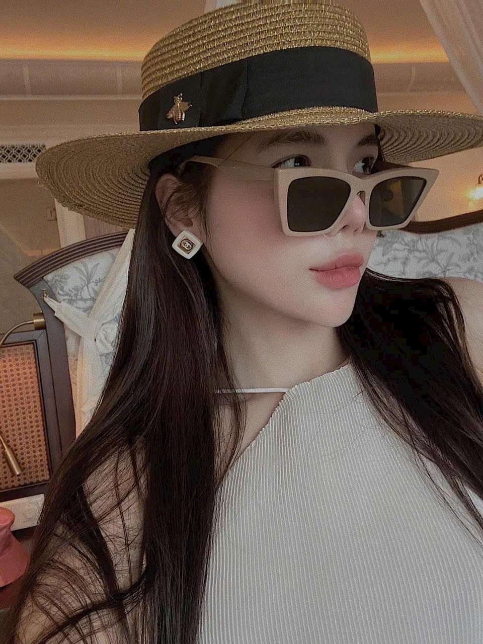 MẮT KÍNH GENTLE MONSTER TALIN BE1 ACETATE CAT-EYE FRAME 5