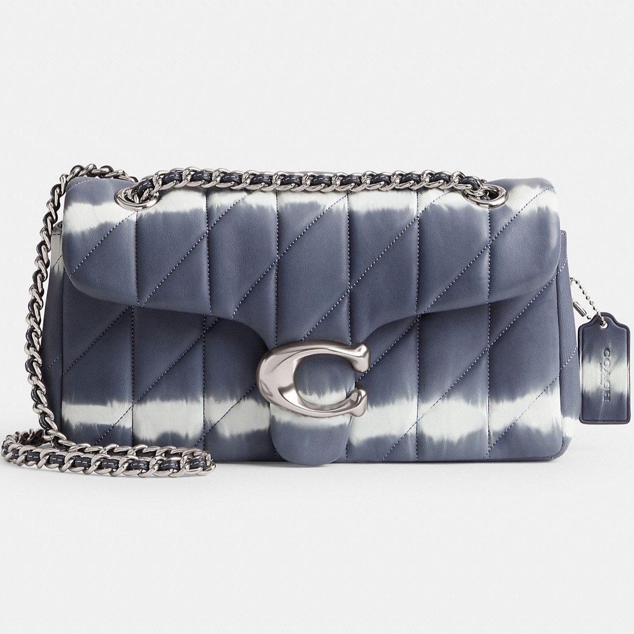TÚI XÁCH NỮ COACH TABBY SHOULDER BAG 26 WITH QUILTING AND TIE DYE CU083 6