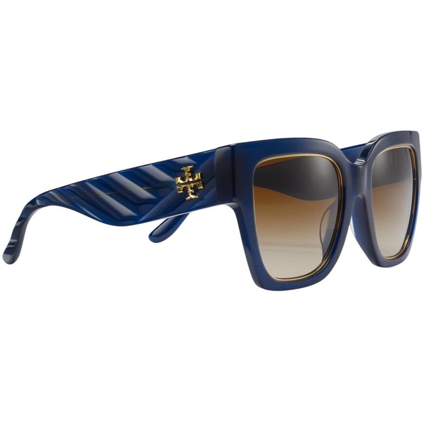 Mắt kính Tory Burch Kira Chevron Square Sunglasses 7