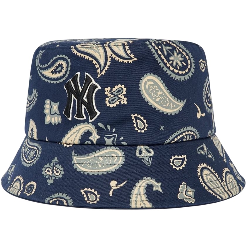 Mũ MLB Paisley Bucket Hat New York Yankees Navy 3AHT0292N-50NYD 2
