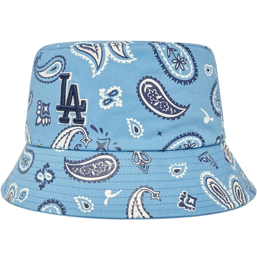 Mũ MLB Paisley Bucket Hat LA Dodgers 3AHT0292N-07BLL màu xanh 5