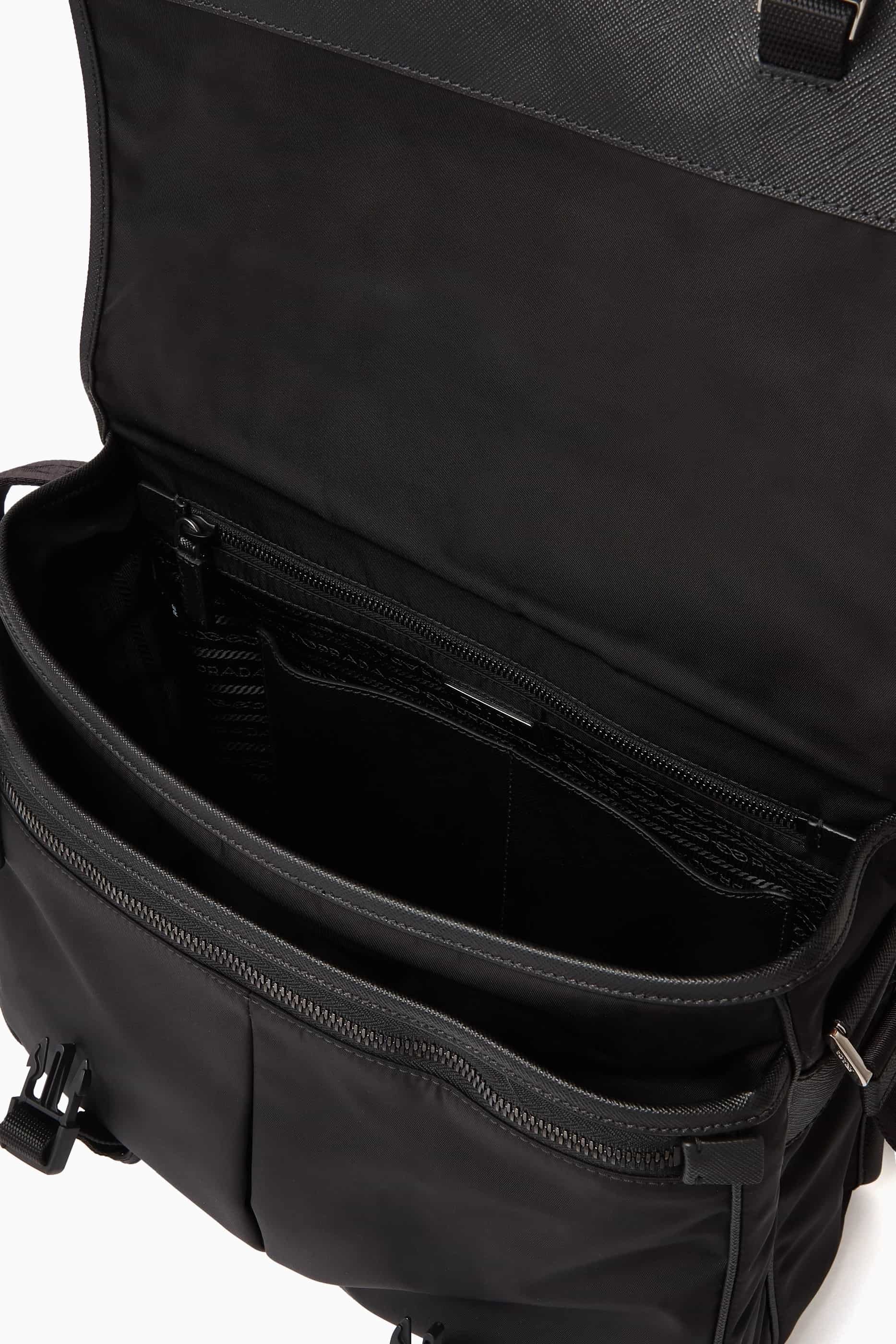 Túi đeo chéo Prada Re-Nylon and Saffiano Leather Shoulder Bag 6