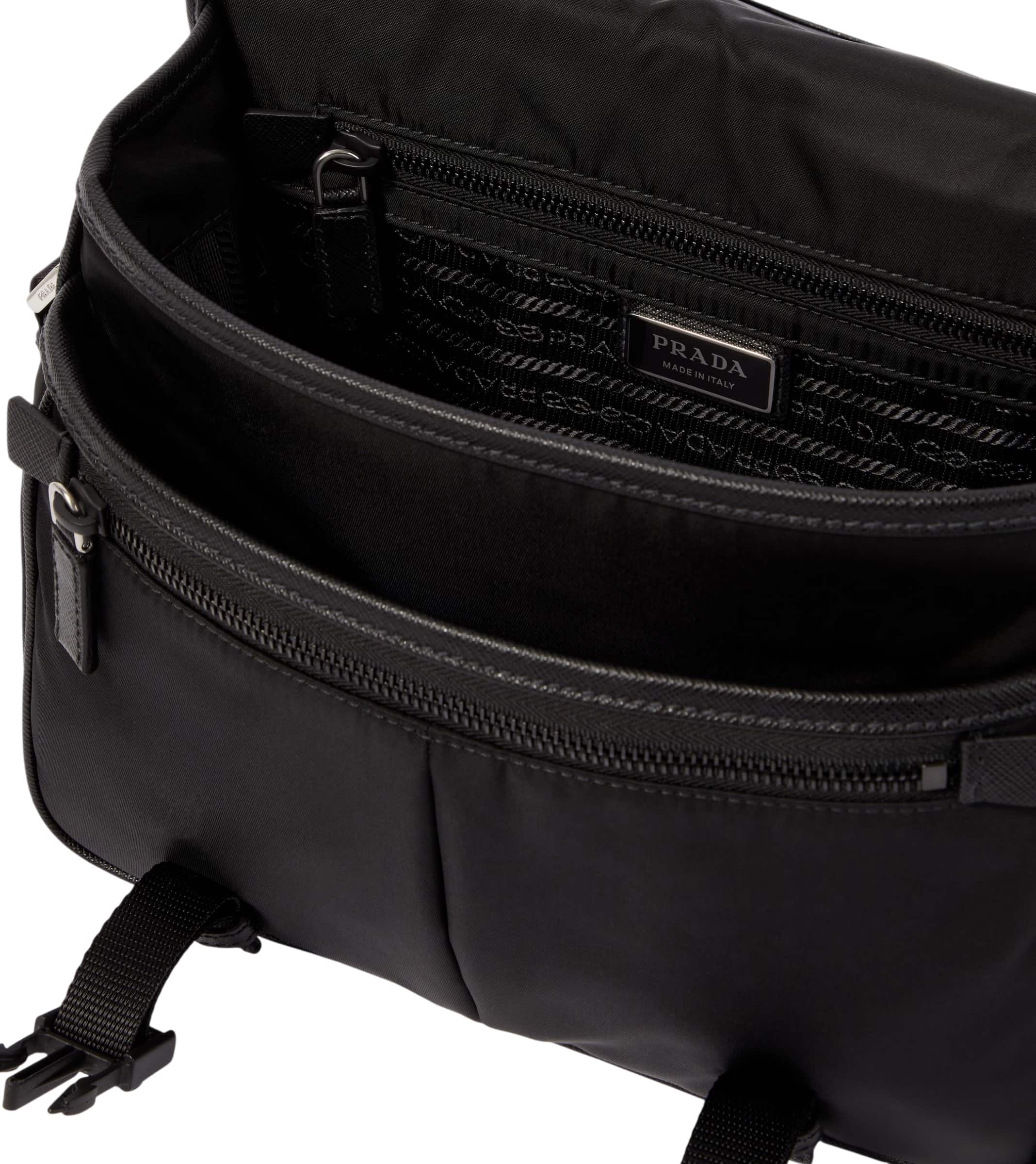 Túi đeo chéo Prada Re-Nylon and Saffiano Leather Shoulder Bag 8