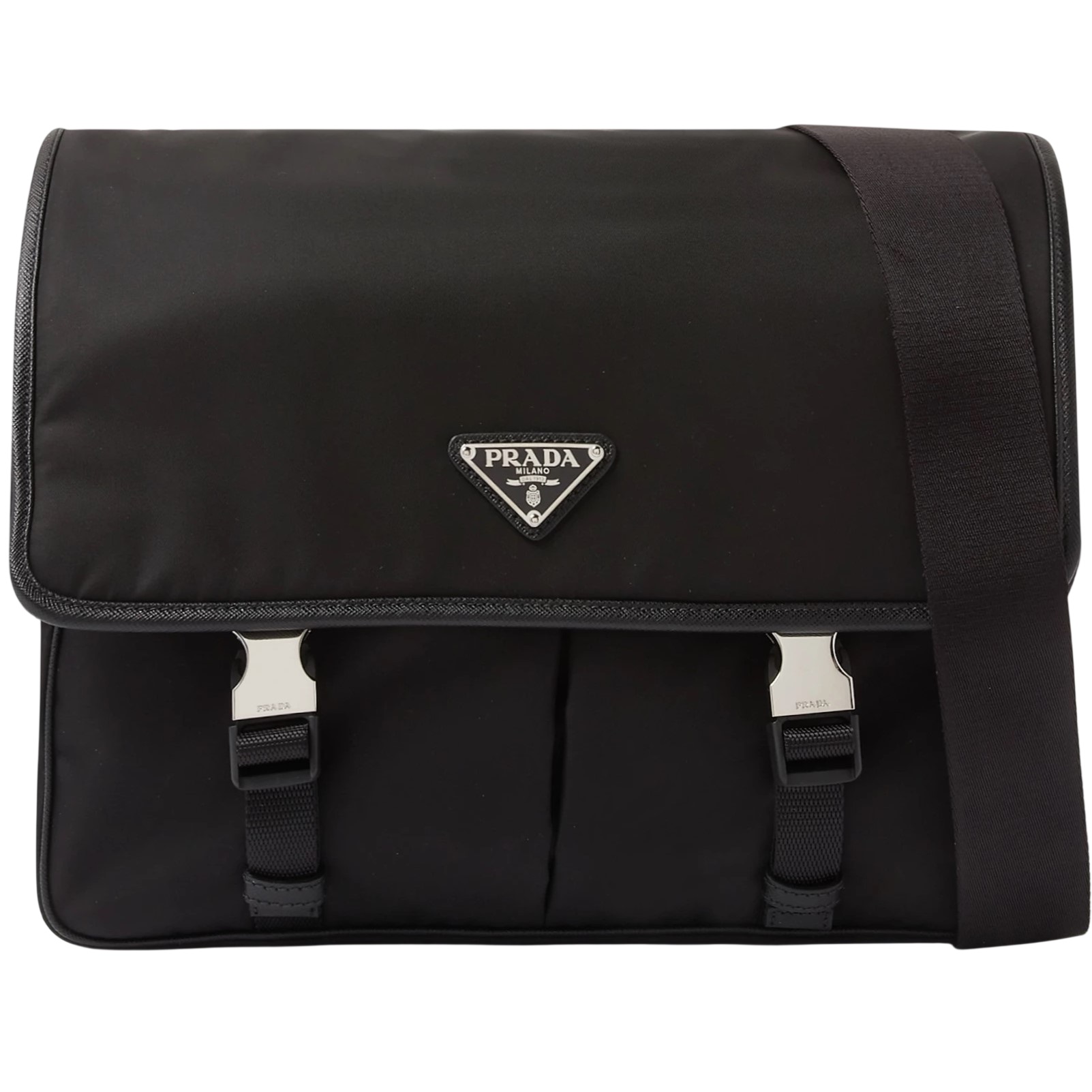 Túi đeo chéo Prada Re-Nylon and Saffiano Leather Shoulder Bag 15