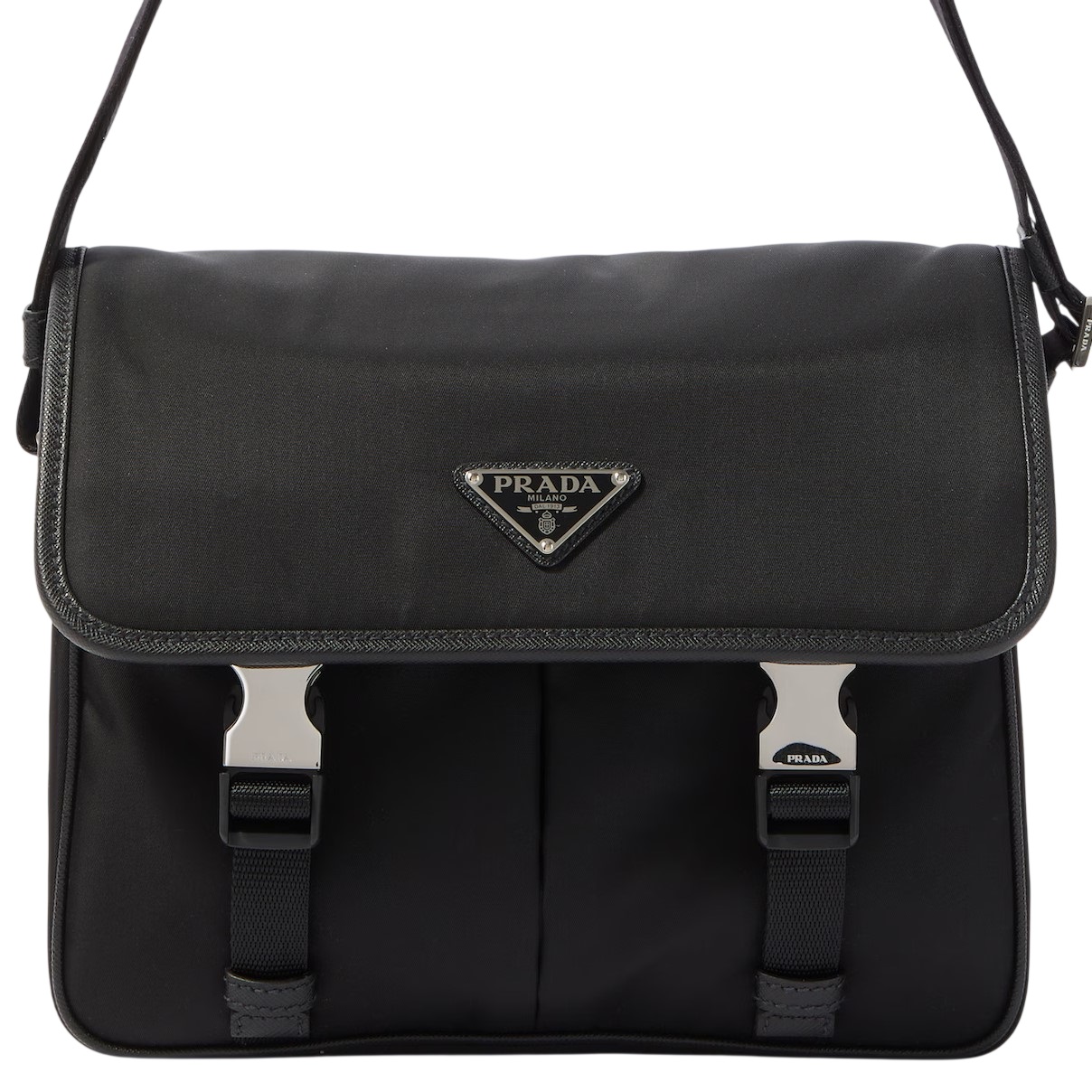 Túi đeo chéo Prada Re-Nylon and Saffiano Leather Shoulder Bag 17