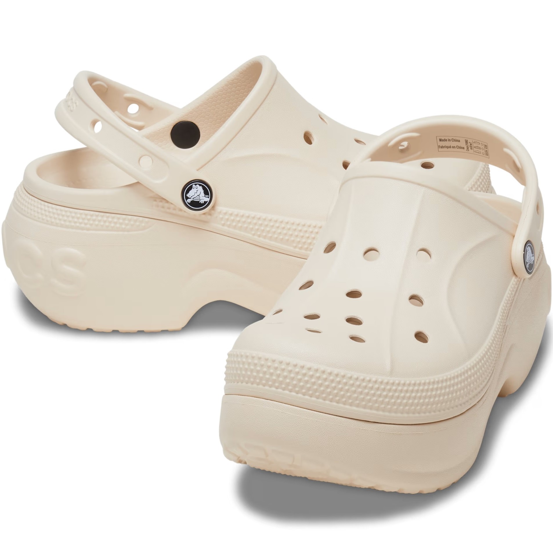 Giày Crocs có quai Bella Clog Winter White 210062 4