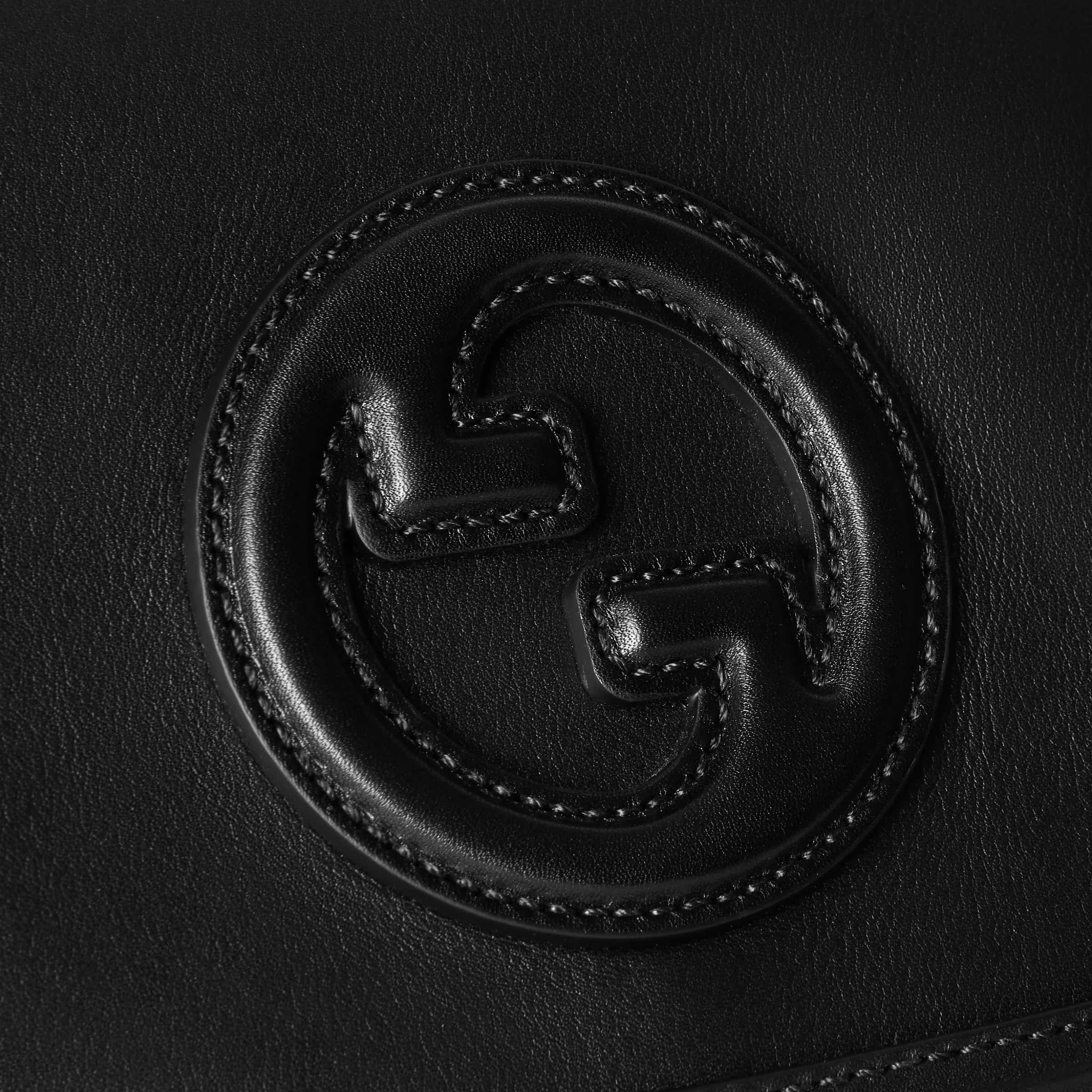 Túi Gucci Blondie Small Top Handle Bag Black Smooth Leather 4