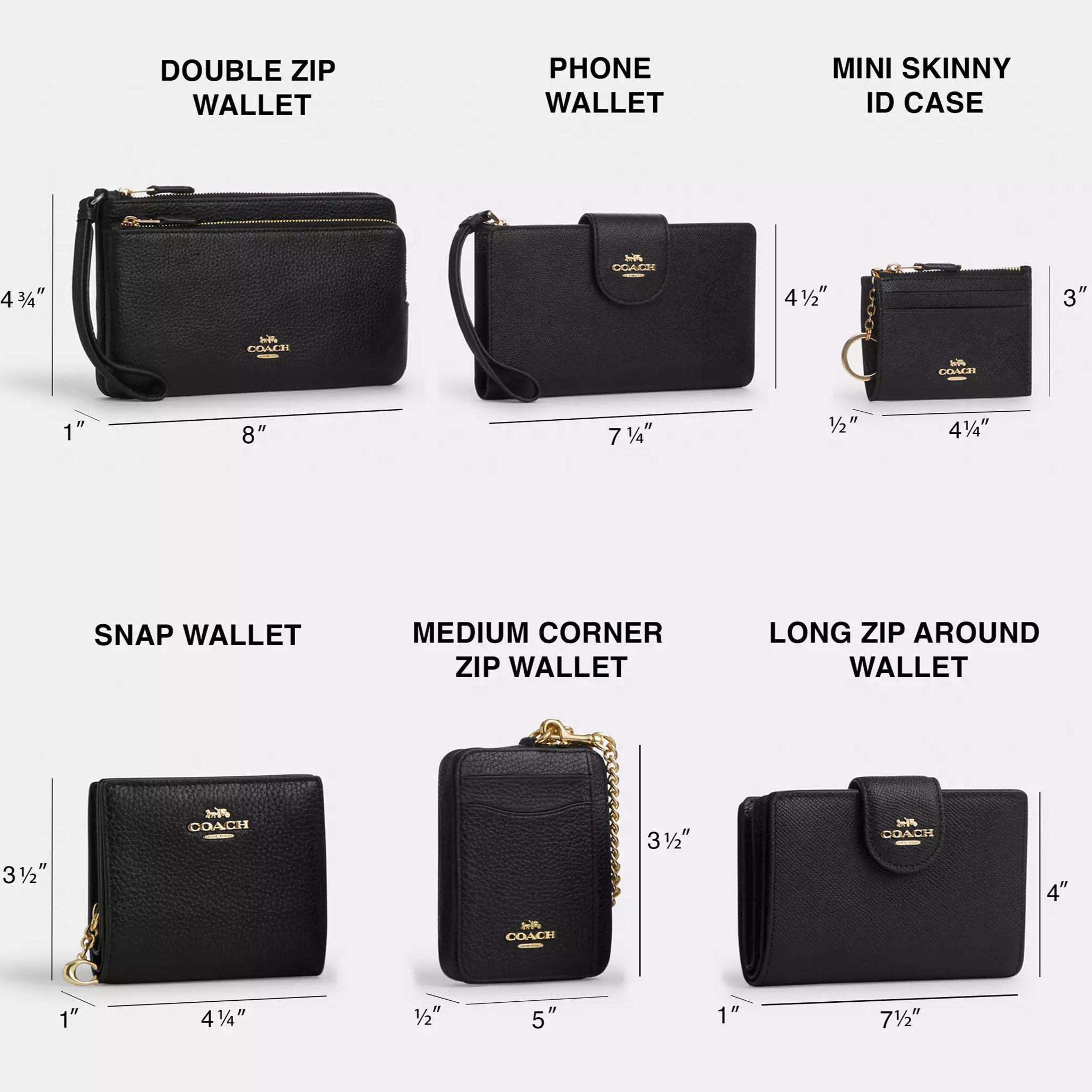 Ví dài Coach Long Zip Around Wallet With Star Print Black Multi CW479 7