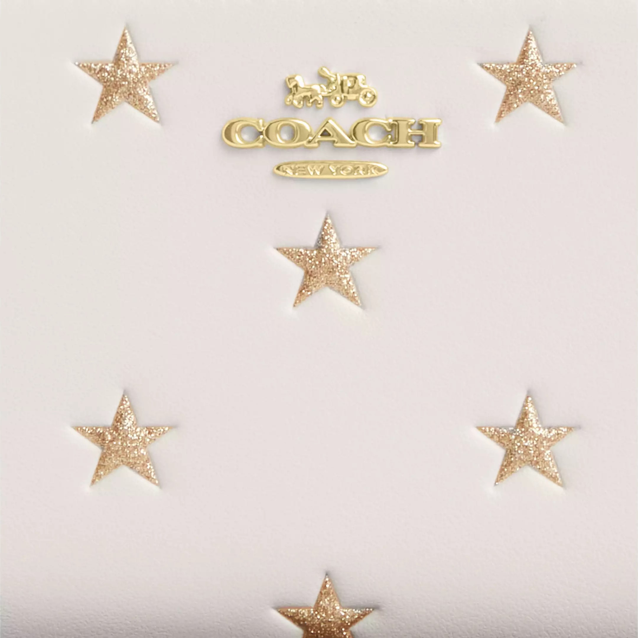 Ví Coach dài Long Zip Around Wallet With Star Print Chalk Multi CW479 8