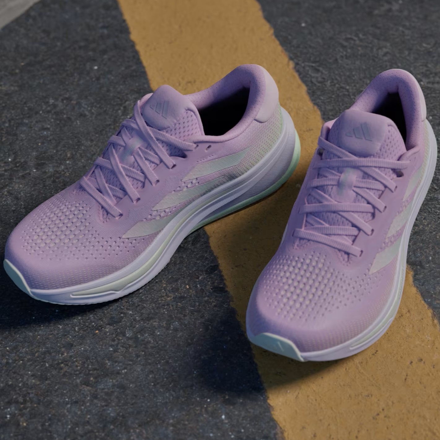 Giày Chạy Bộ Adidas Supernova Rise Bliss Lilac IG5834 1
