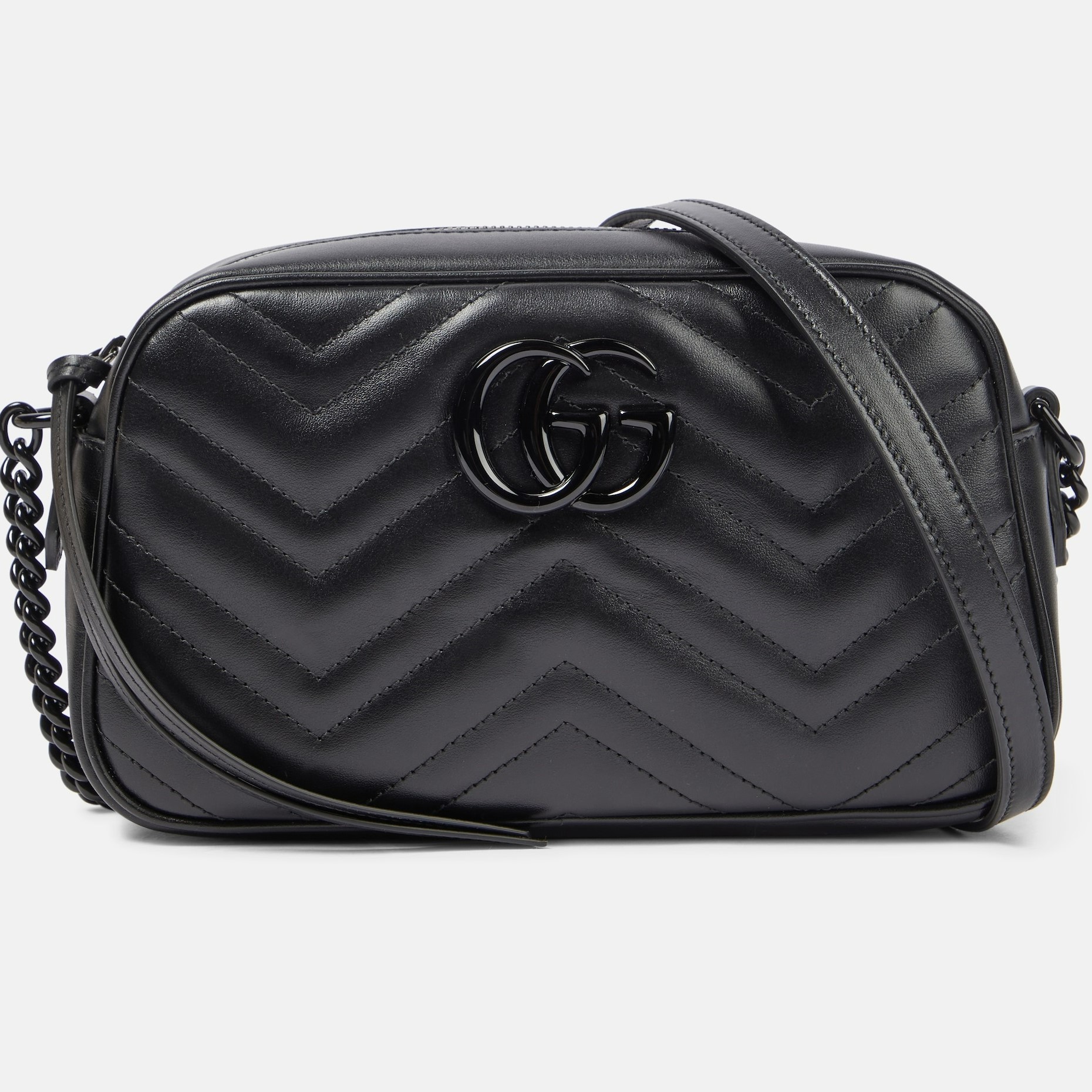 TÚI XÁCH NỮ GUCCI GG MARMONT MATELASSÉ CAMERA SMALL QUILTED LEATHER SHOULDER BAG 5