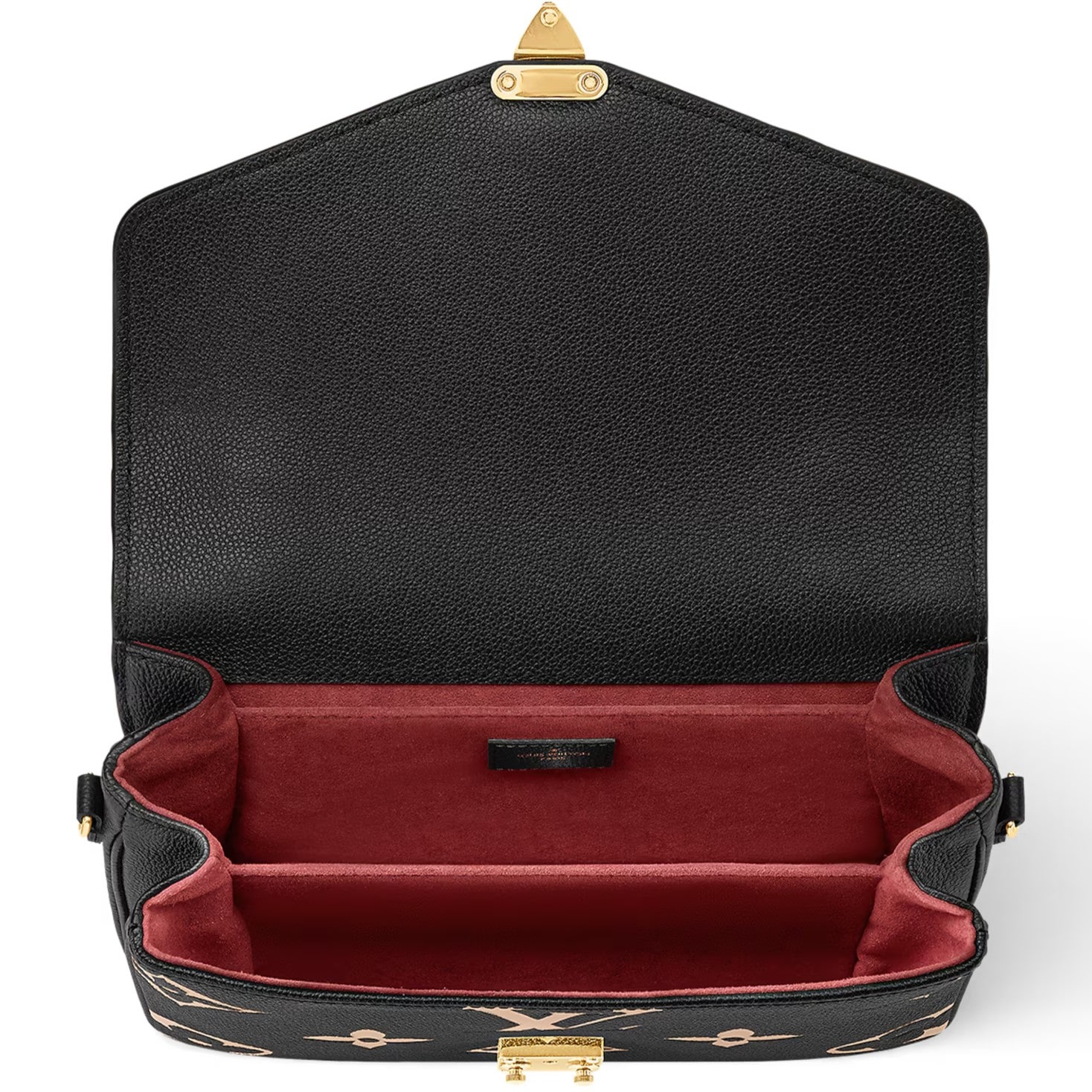 Túi Louis Vuitton Pochette Métis Bicolor Monogram Empreinte Black M45773 5