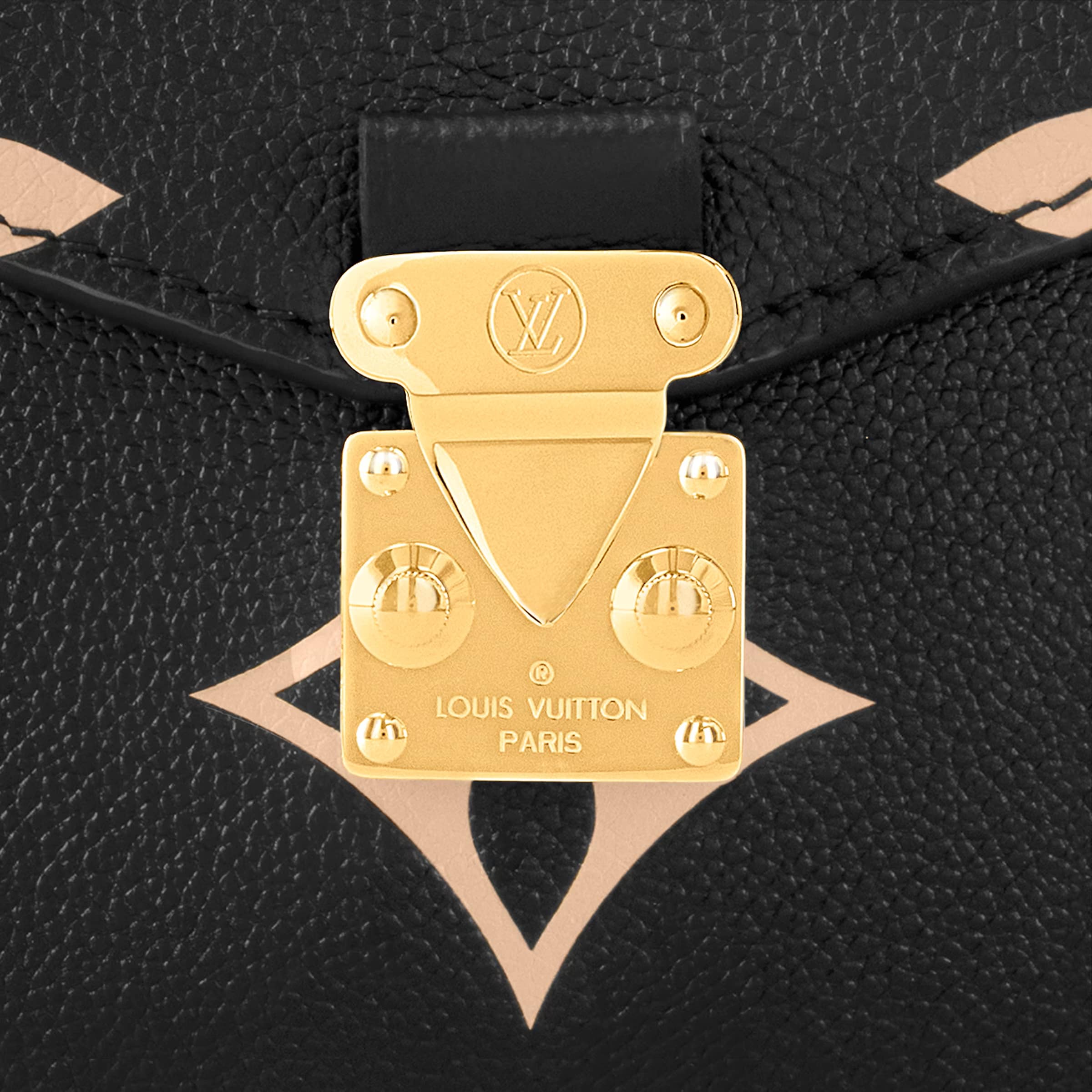 Túi Louis Vuitton Pochette Métis Bicolor Monogram Empreinte Black M45773 3