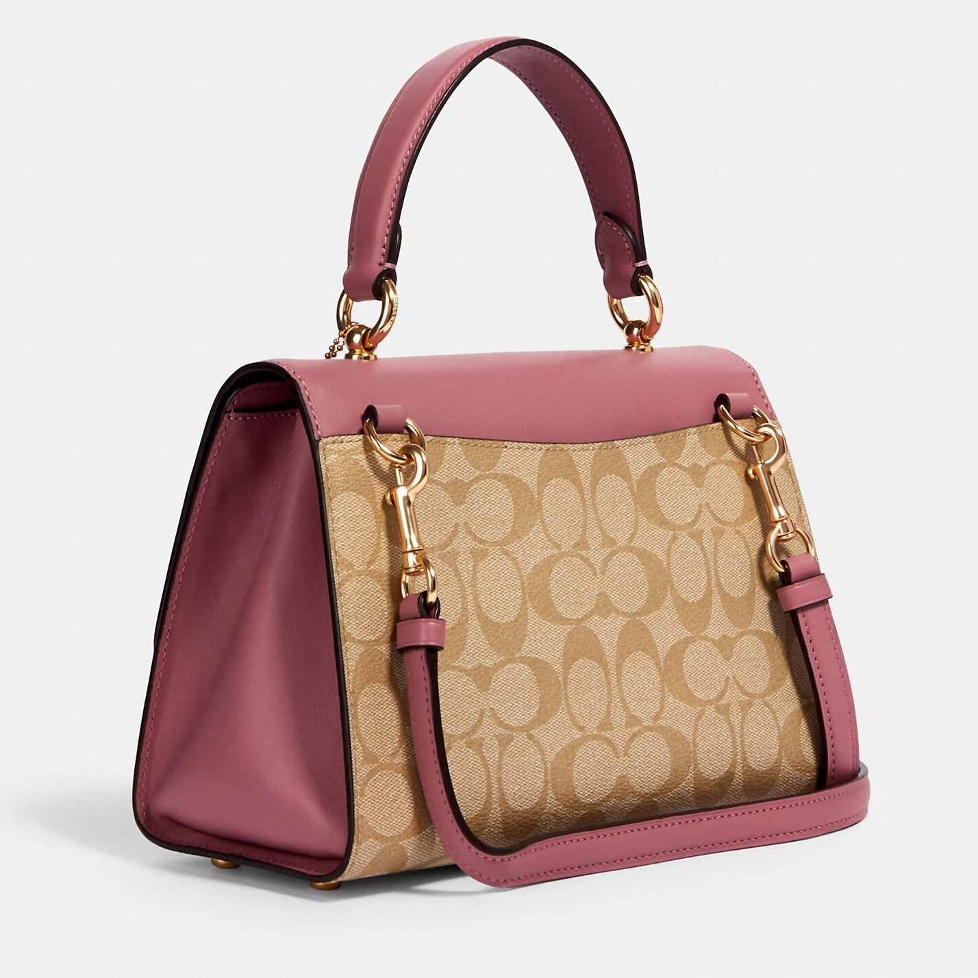 TÚI NỮ COACH TILLY TOP HANDLE IN SIGNATURE CANVAS WITH BUTTERFLY APPLIQUE 4