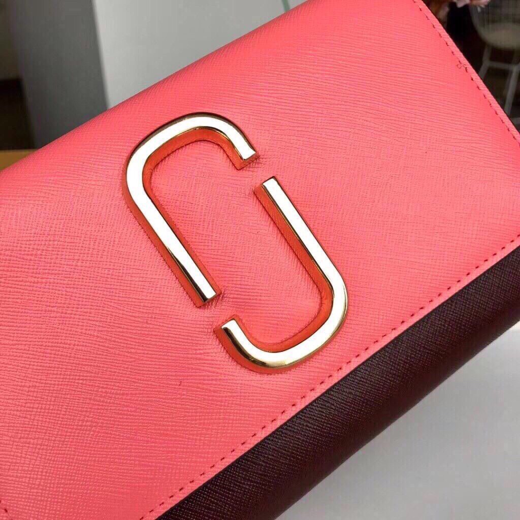 Túi đeo chéo nữ Marc Jacobs màu hồng | Túi xách Snapshot Chain Wallet 3