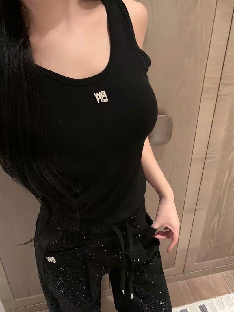 Set bộ áo thun quần ống đứng Alexander Wang 1