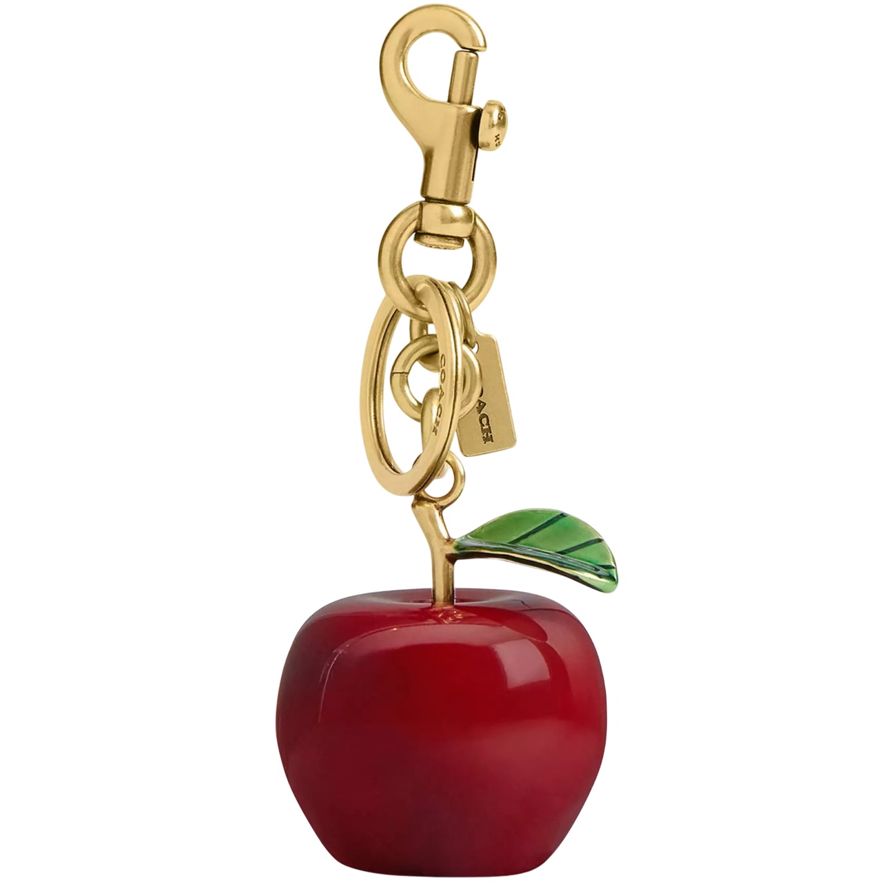 Móc khóa Coach trái táo Small Apple Bag Charm CY399 3