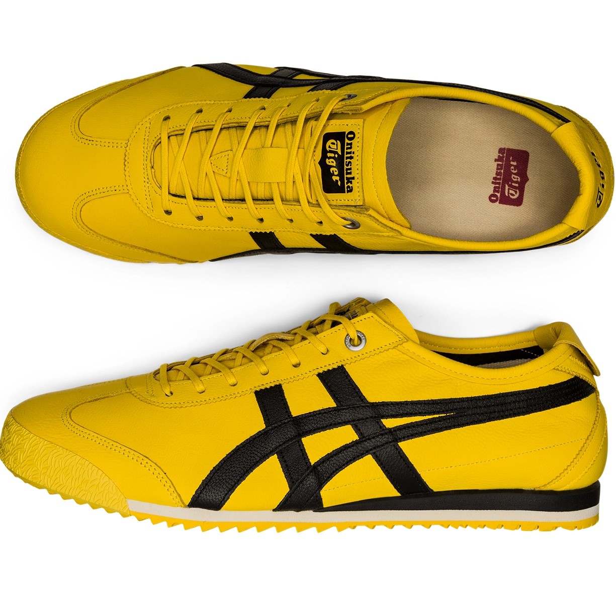 Giày Unisex Onitsuka Tiger Mexico 66 SD Tai-chi Yellow Black 1183A872-750 3