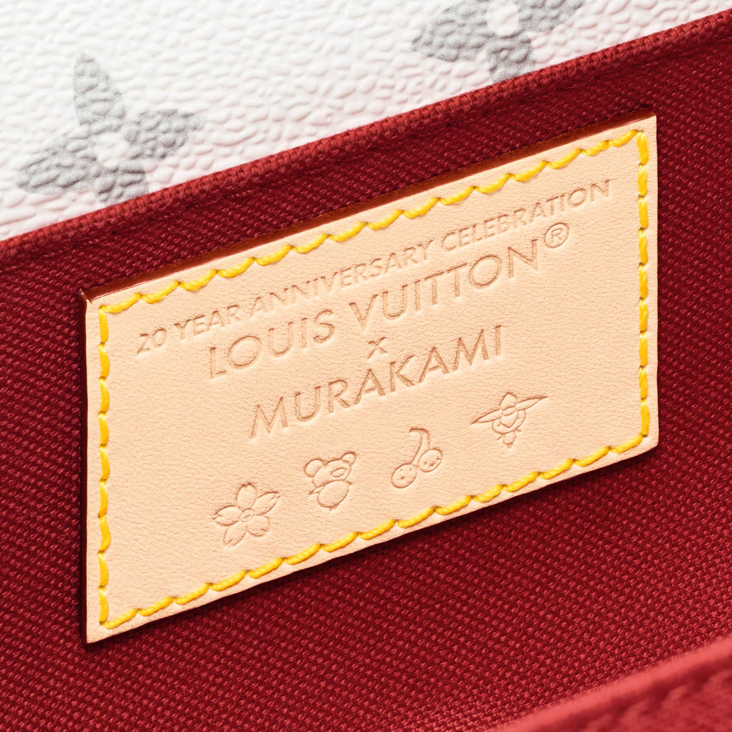 Túi đeo vai Louis Vuitton LV x TM Pochette Métis East West Cherry 2
