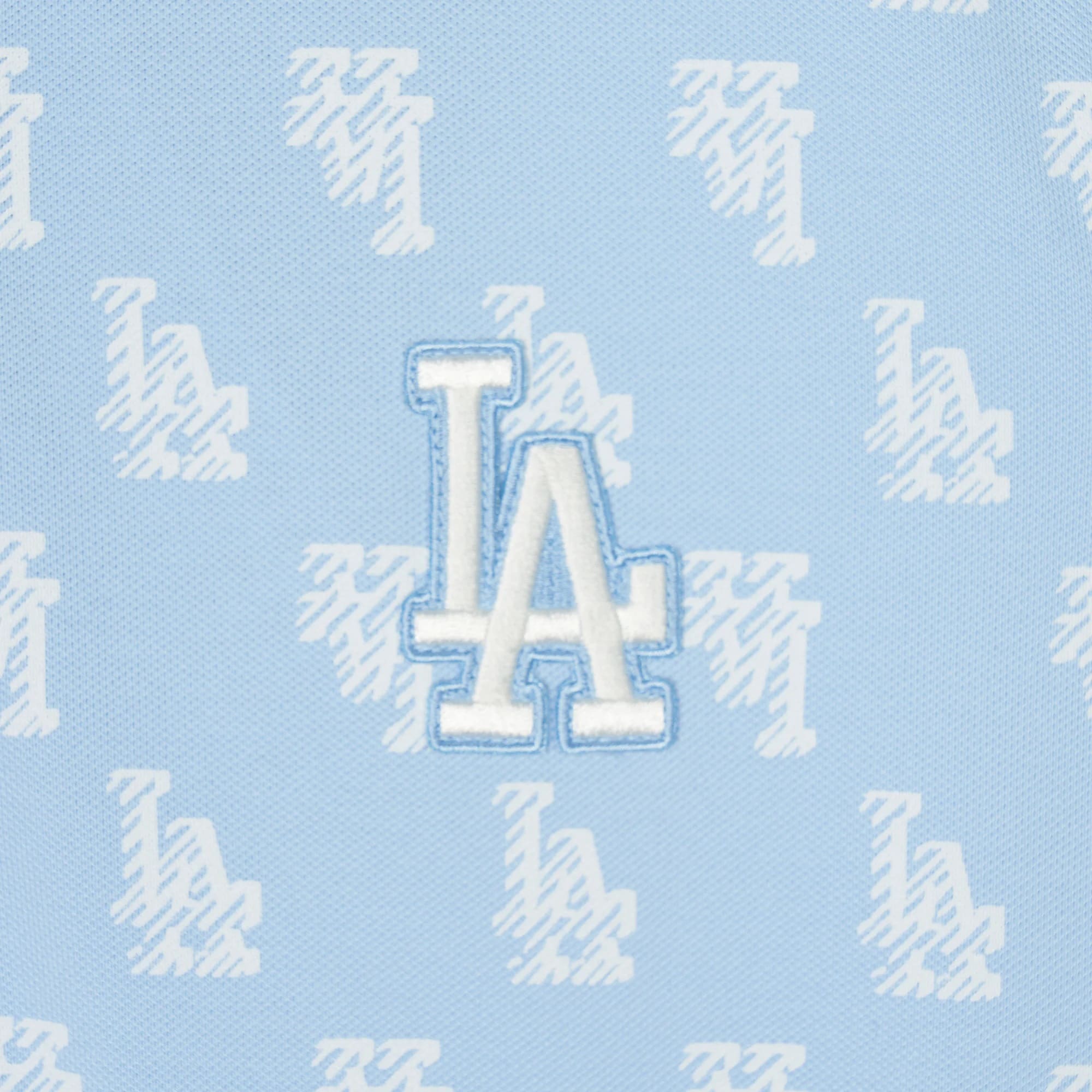 VÁY ĐẦM POLO MLB MONATIVE MONOGRAM PIQUE ONE-PIECE LA DODGERS 3FOPM0143-07SBS 5