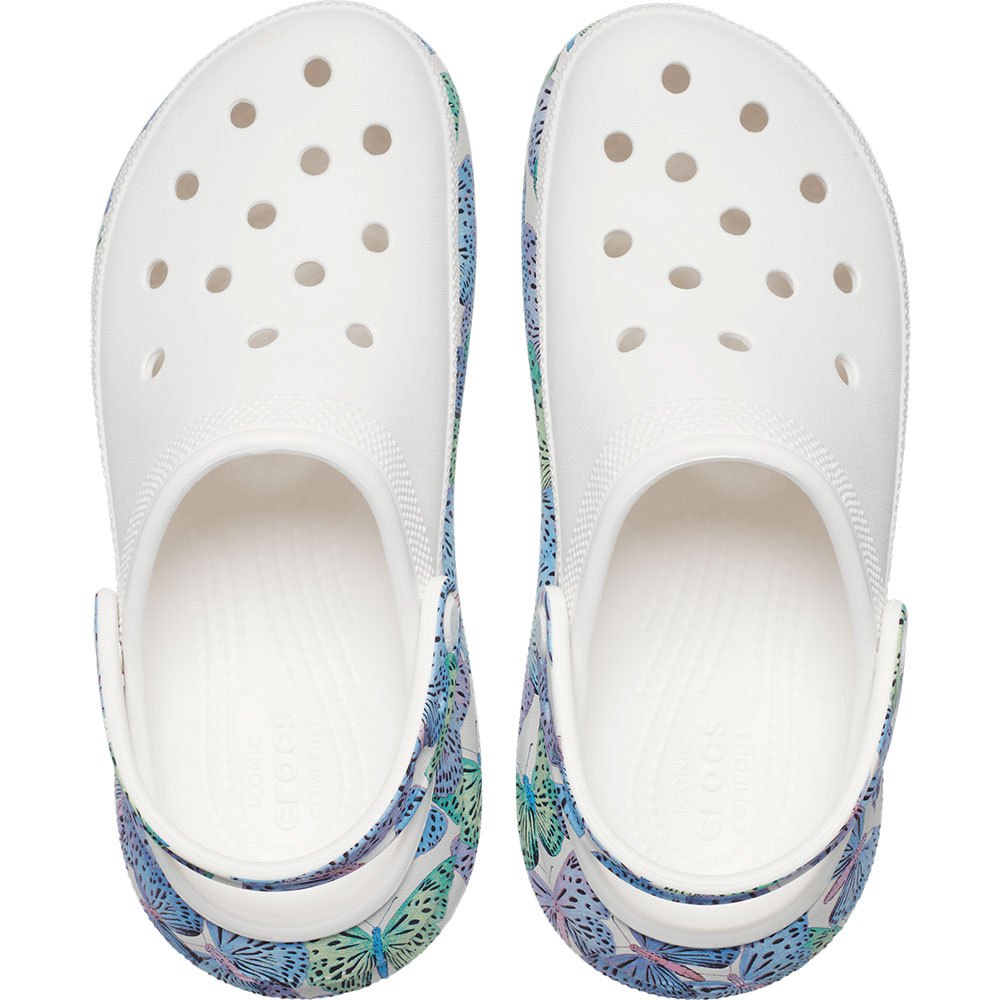 DÉP NỮ CROCS CLASSIC CRUSH BUTTERFLY CLOGS 1