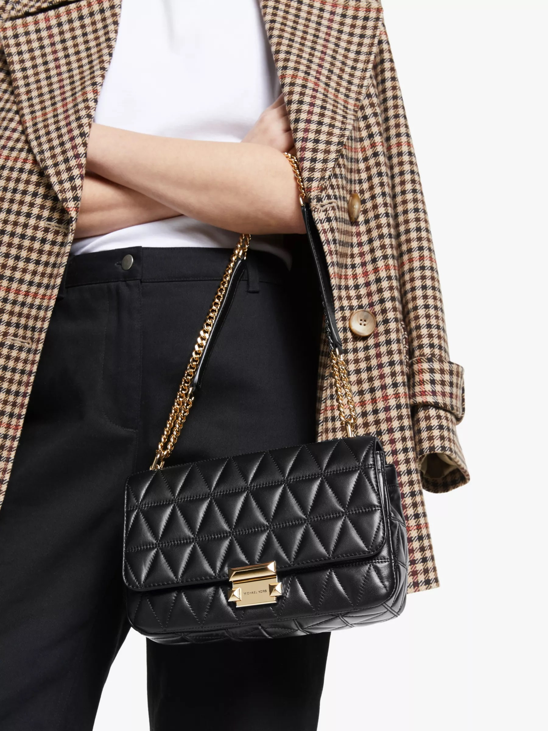 TÚI XÁCH NỮ MICHAEL KORS SLOAN LARGE QUILTED LEATHER SHOULDER BAG 7