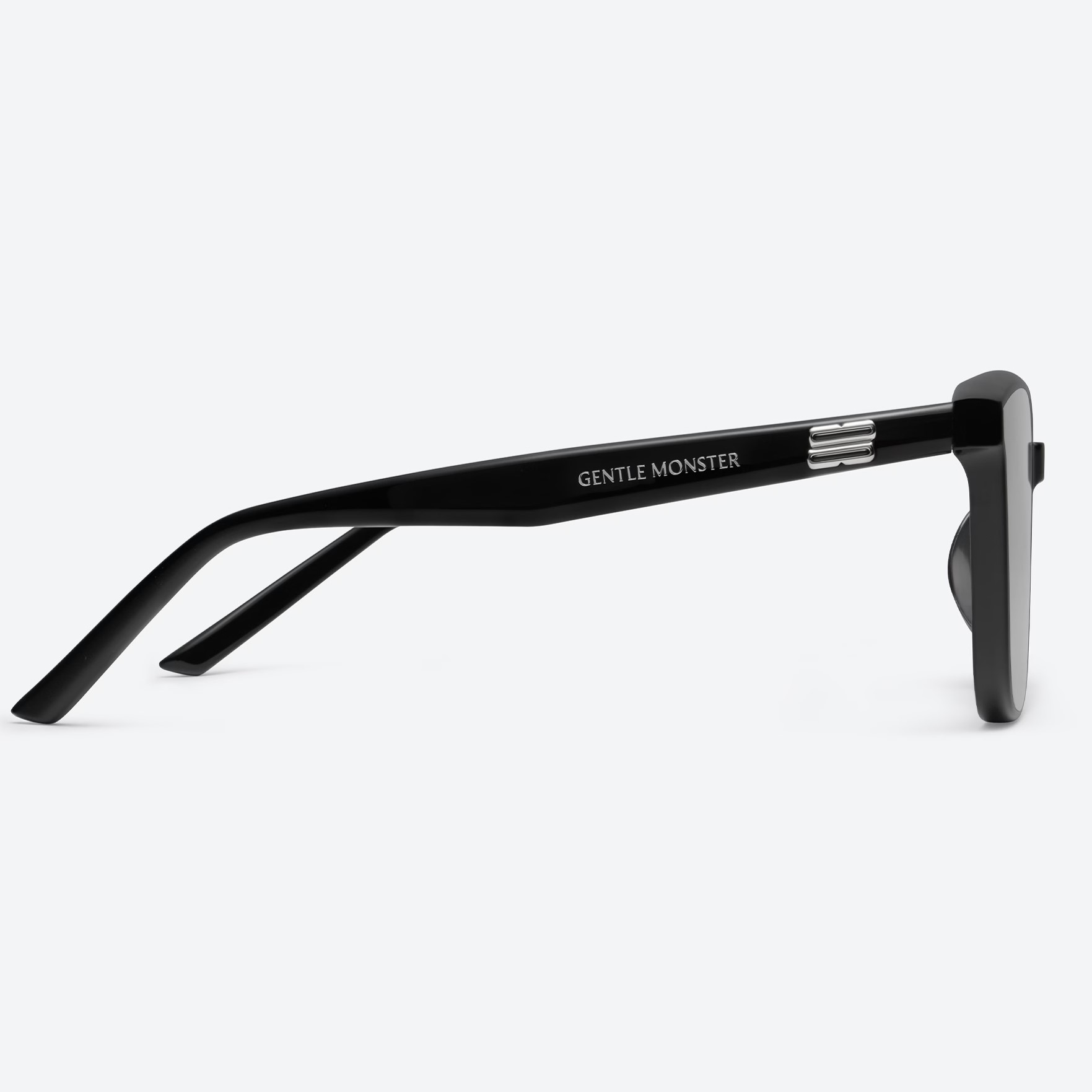 Kính mát thời trang GM Gentle Monster Pino 01 Black Lenses Black Acetate Frame 10