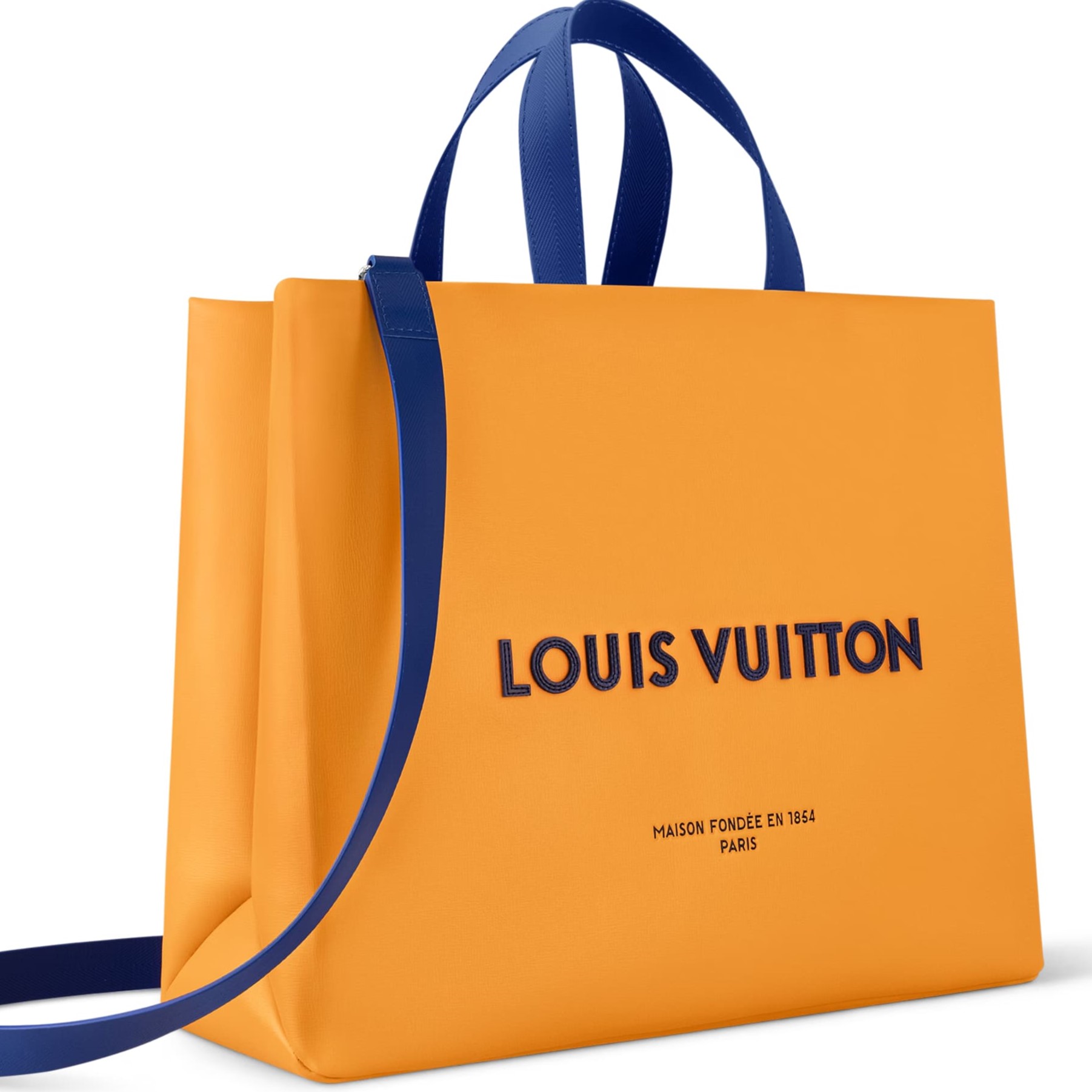 Túi Louis Vuitton Shopper Tote MM Safran Yellow 6