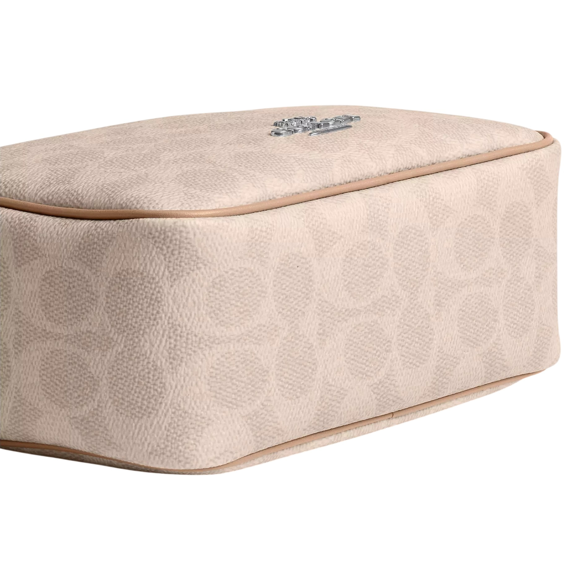 Túi Coach Mini Carey Crossbody Bag In Signature Canvas Taupe CEK69 5