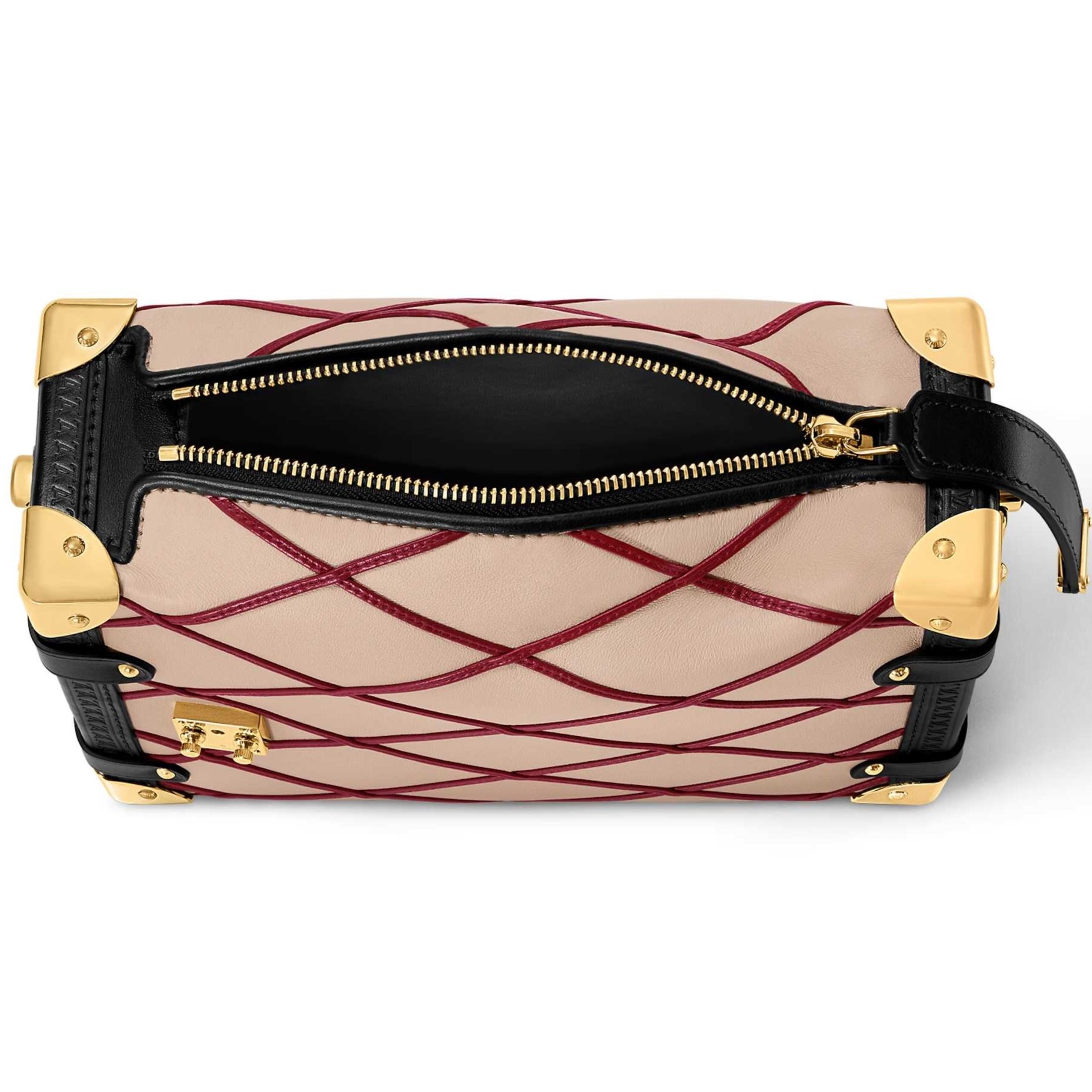 Túi Louis Vuitton Side Trunk MM Malletage Leather Beige M24403 2