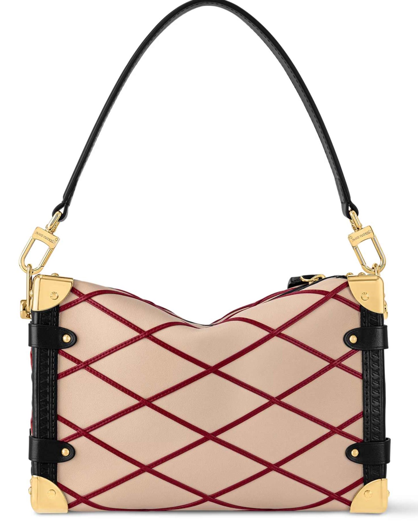 Túi Louis Vuitton Side Trunk MM Malletage Leather Beige M24403 4