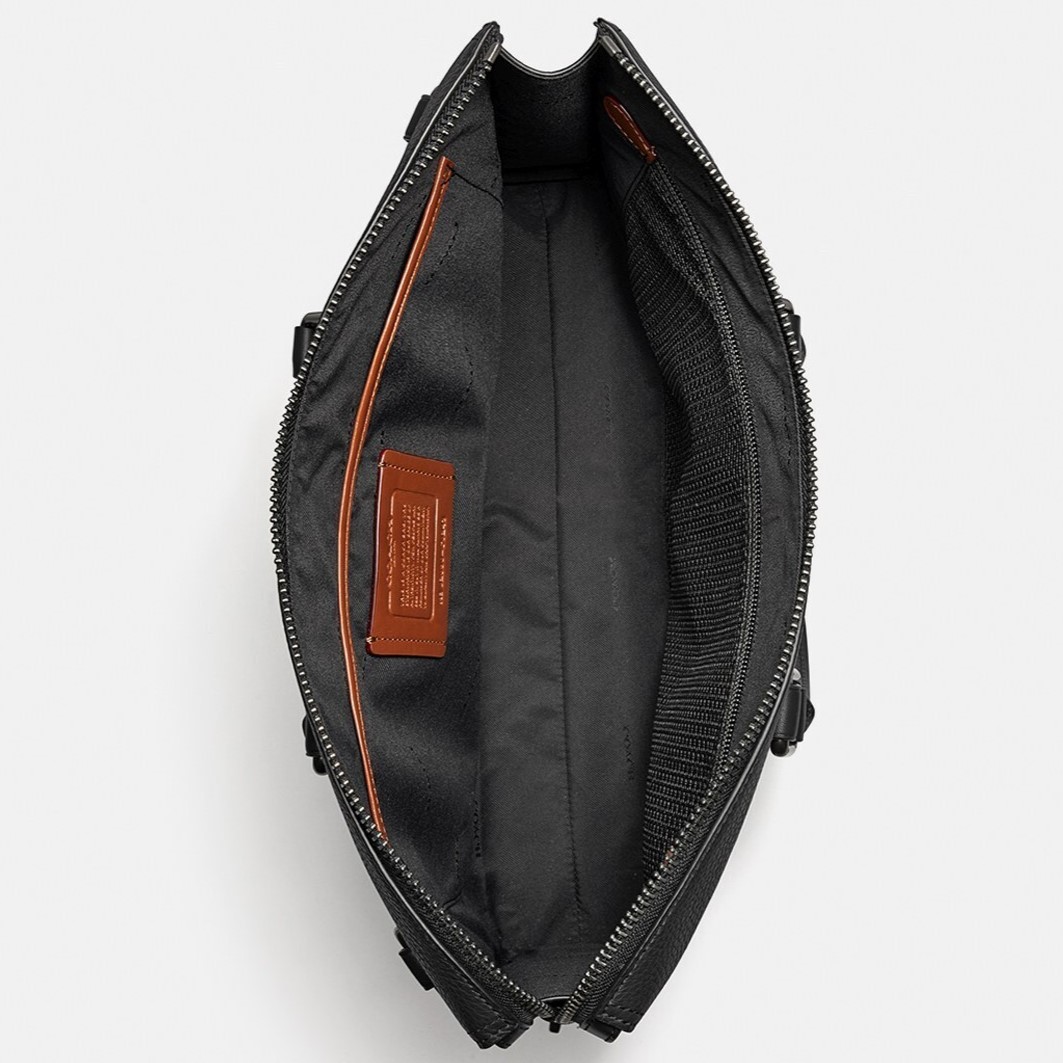 Cặp công sở Coach Gotham Folio Black Laptop Bag C024 3