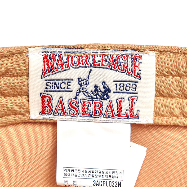 Mũ MLB Varsity Lettering Ball Cap Cleveland Guardians L Camel Cap 3ACPL033N-45CAL 16